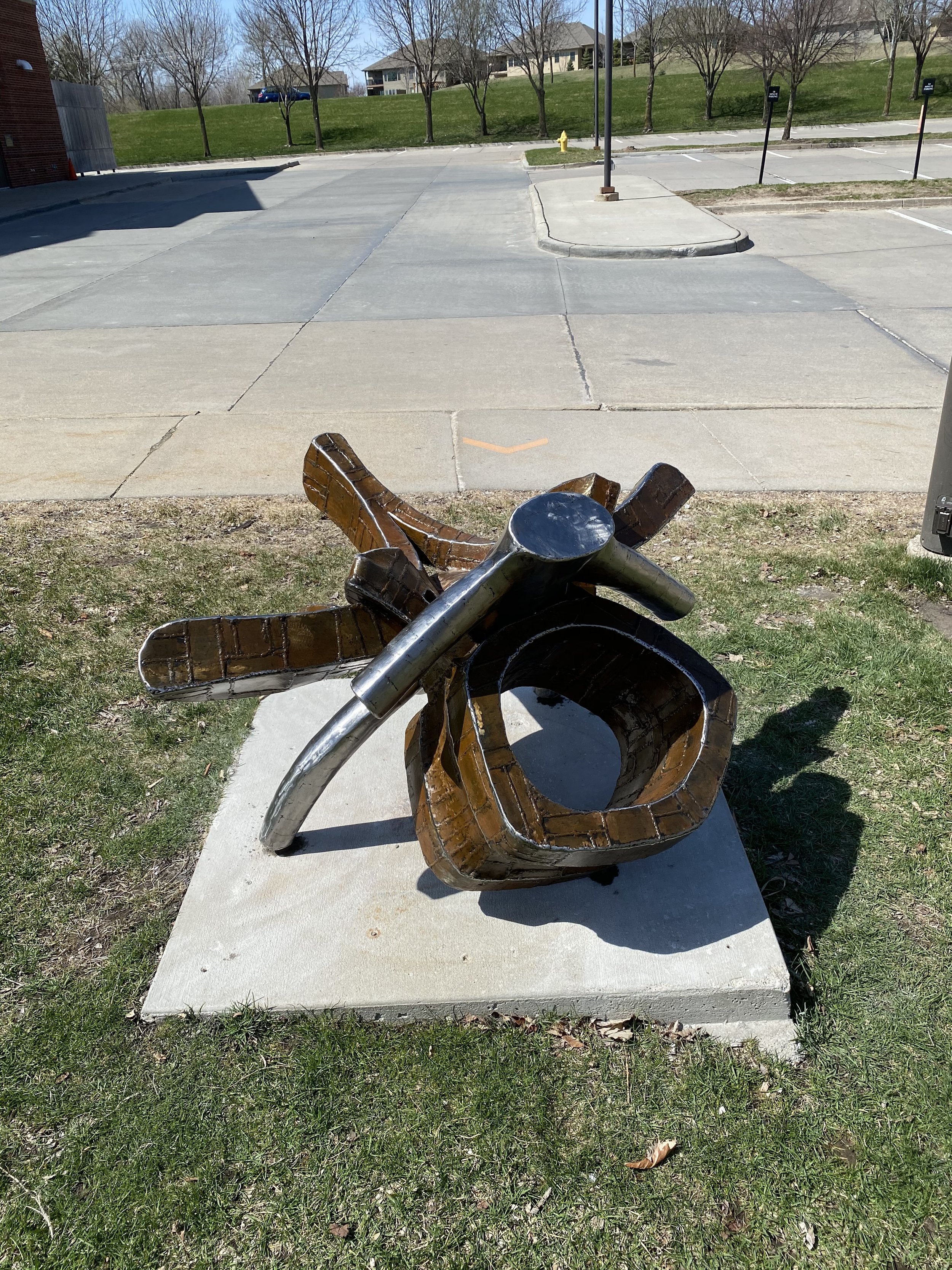 The Sacrifice, 2018,
steel