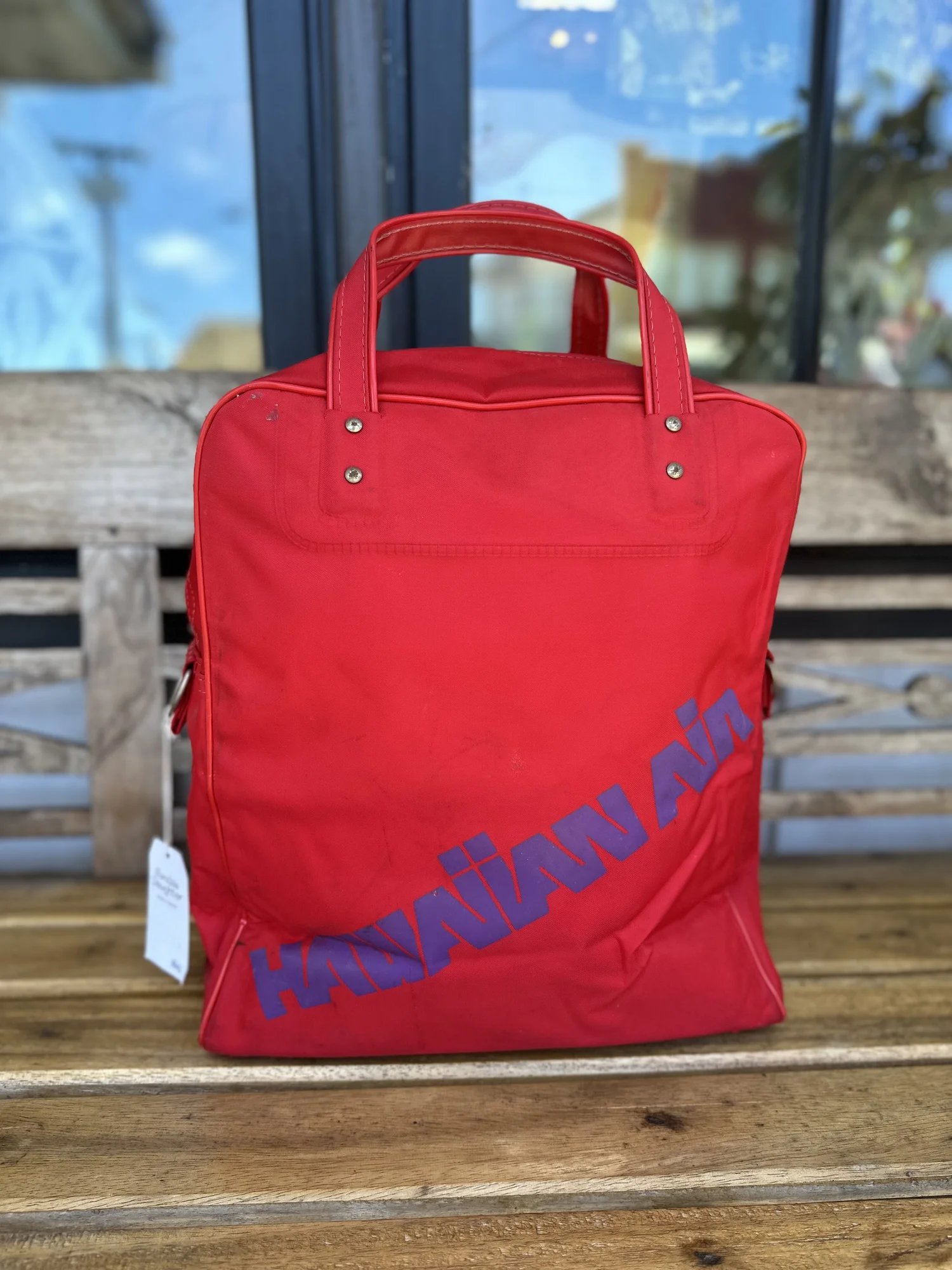 Vintage Hawaiian Air travel bag | Fonda's Daughter
