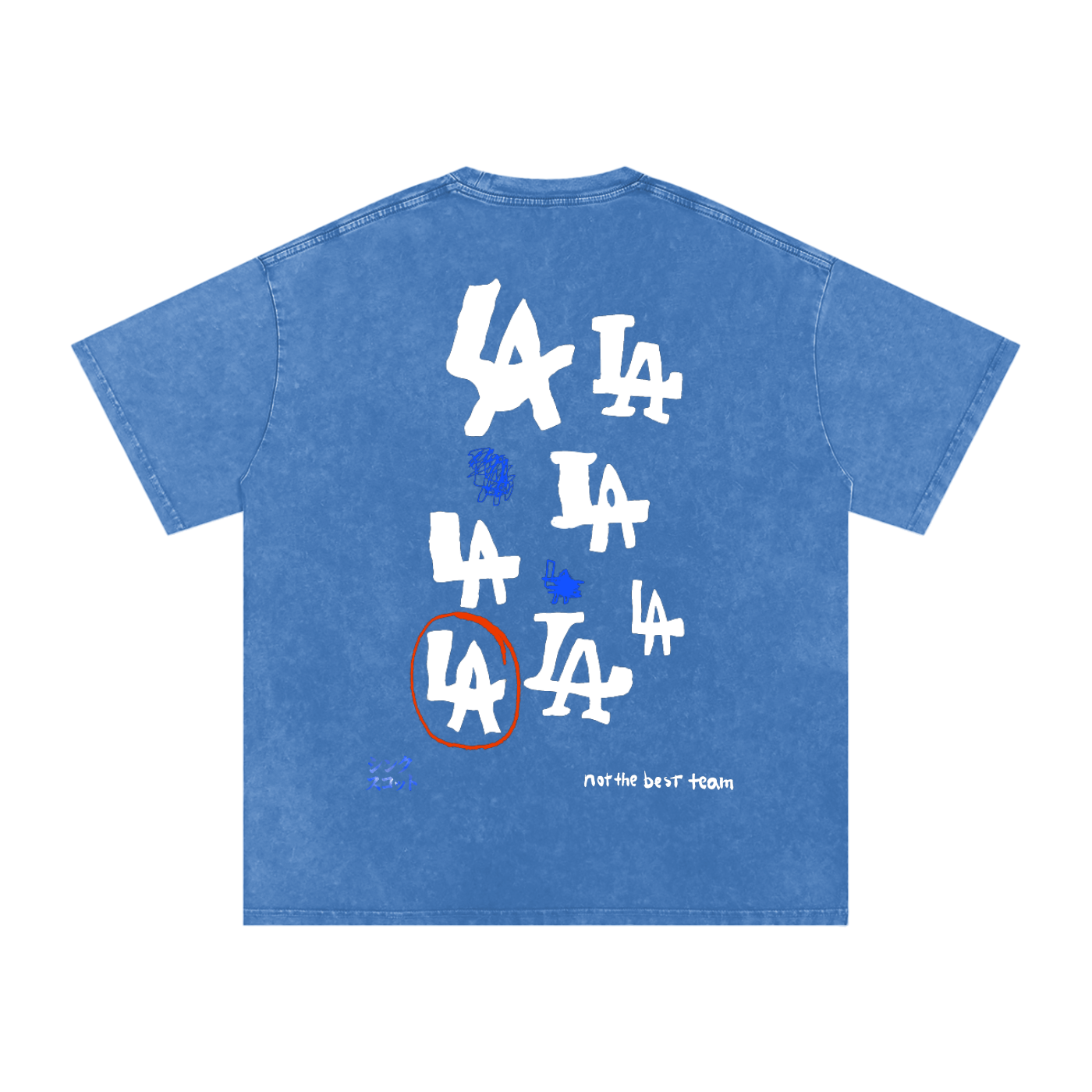 LA Dodgers '2025 Test Answer' 7.4 oz. T-Shirt