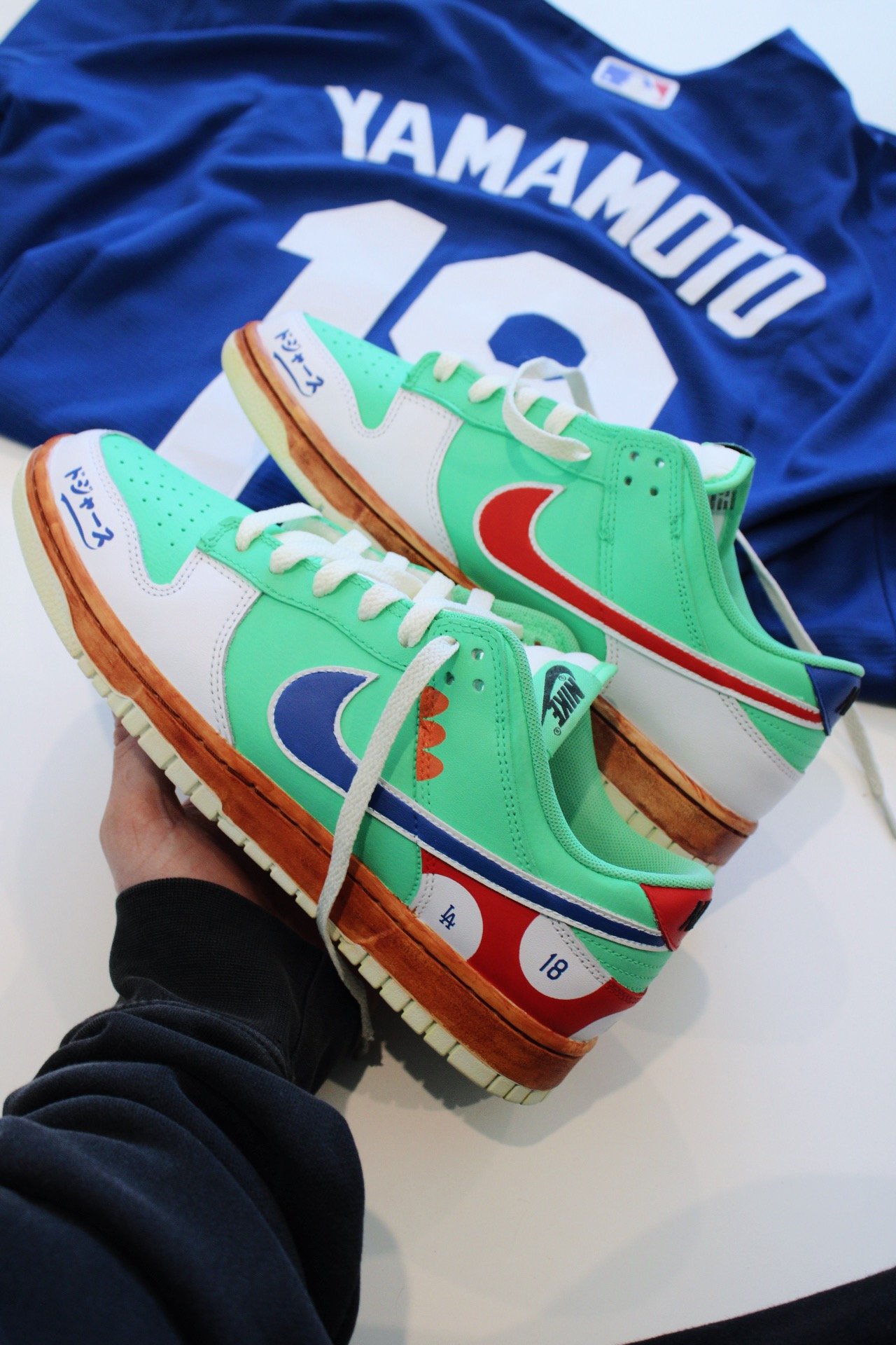 YOSHI x DODGERS Nike Dunk