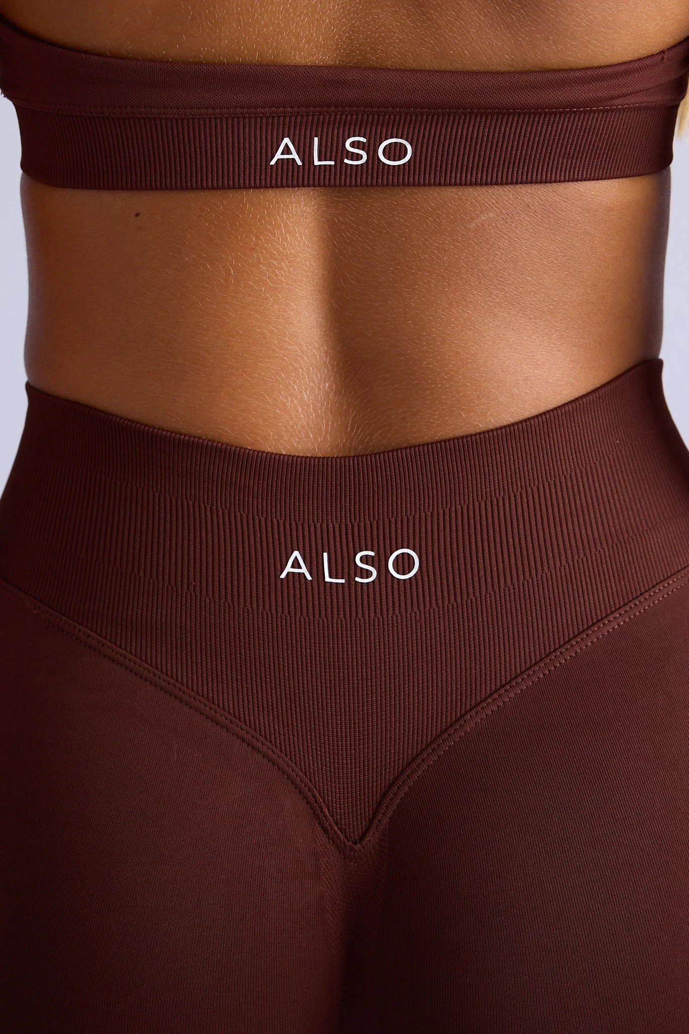 womens activewear photography in studio for ALSO, capturing strength and confidence with a modern fitness aesthetic in Australia