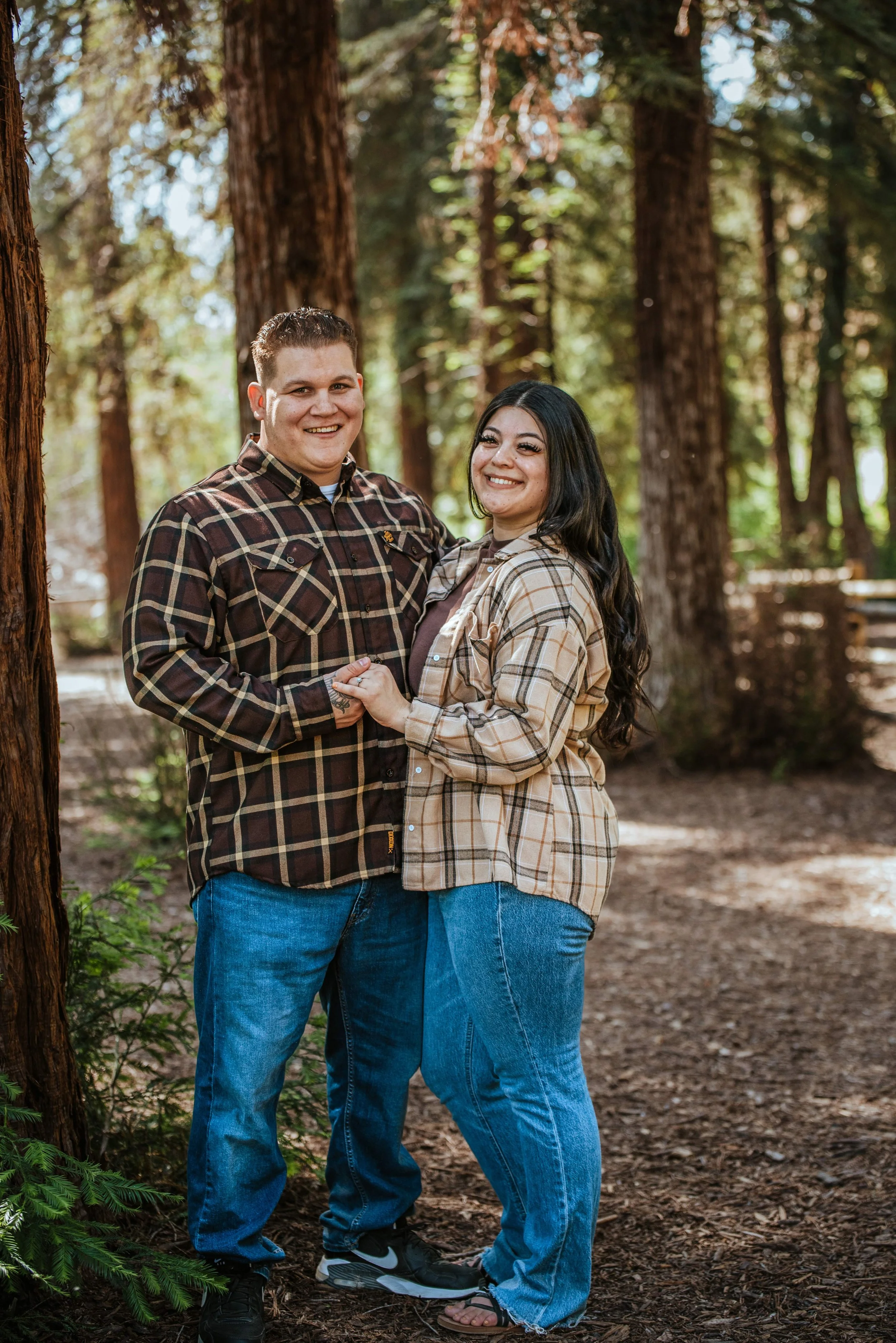 Couple engagement photo