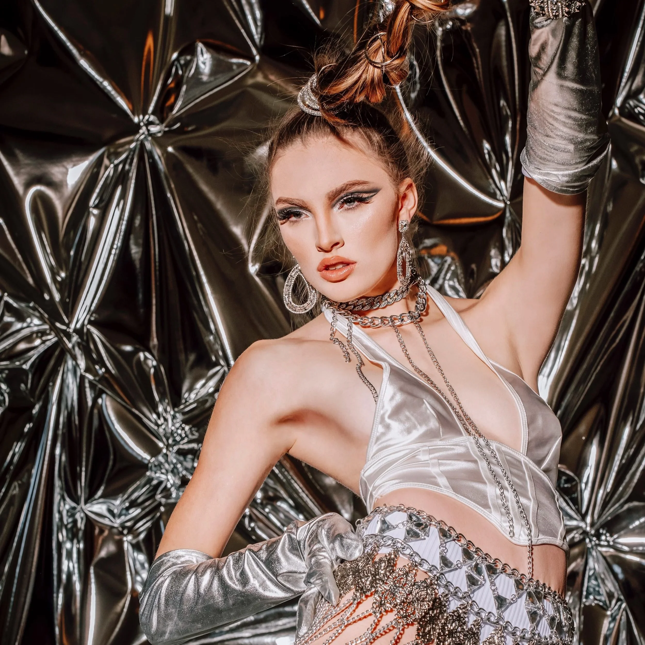 High Fashion Photoshoot of Jessica Zimmerman | Collaboration with Astrid Montolvo | Mario Martel Photography