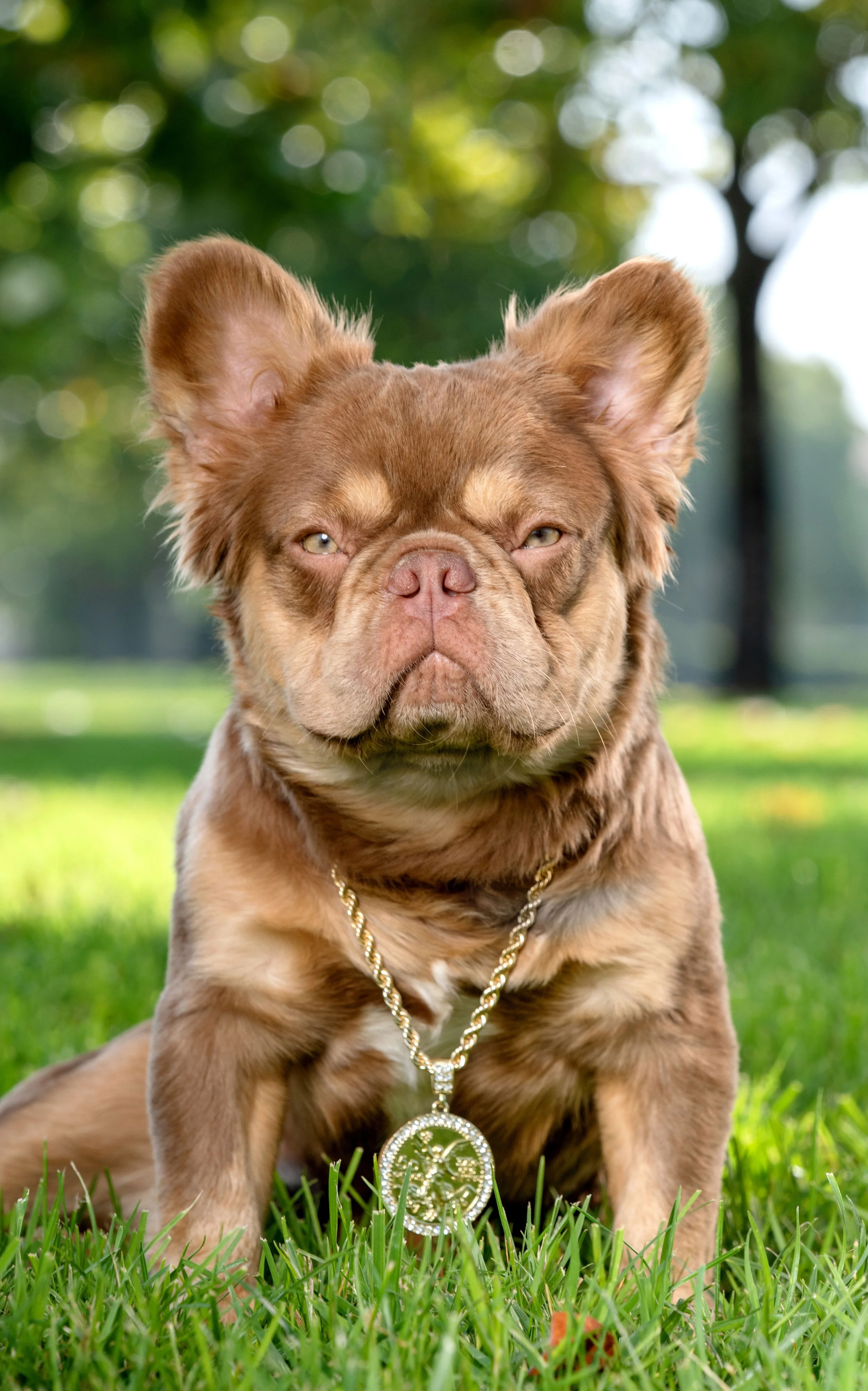 Dog Portrait - On Location - Hairy Frenchie