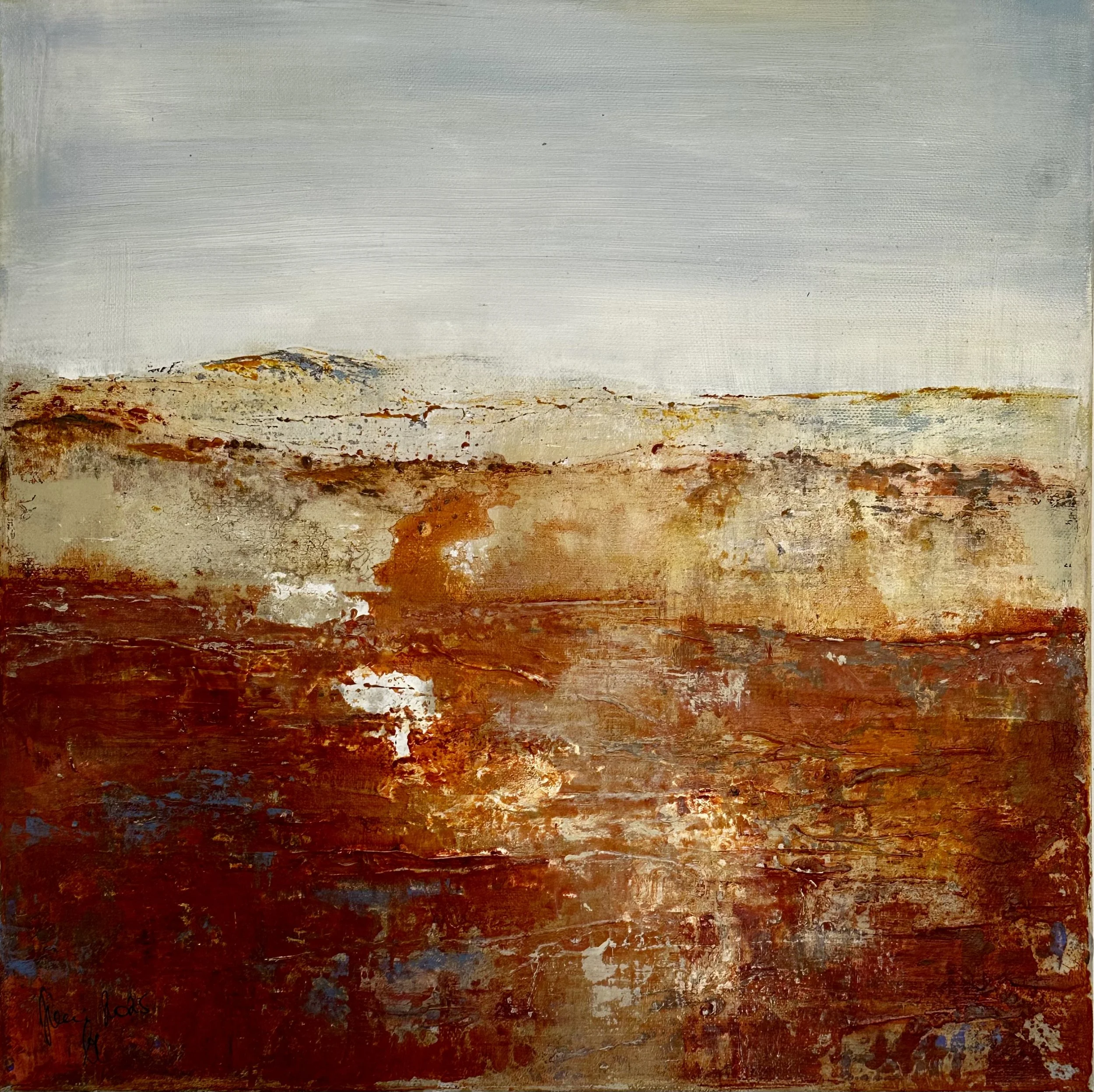 "Namib"
2025
Acryl auf Leinwand 40 x 40 cm