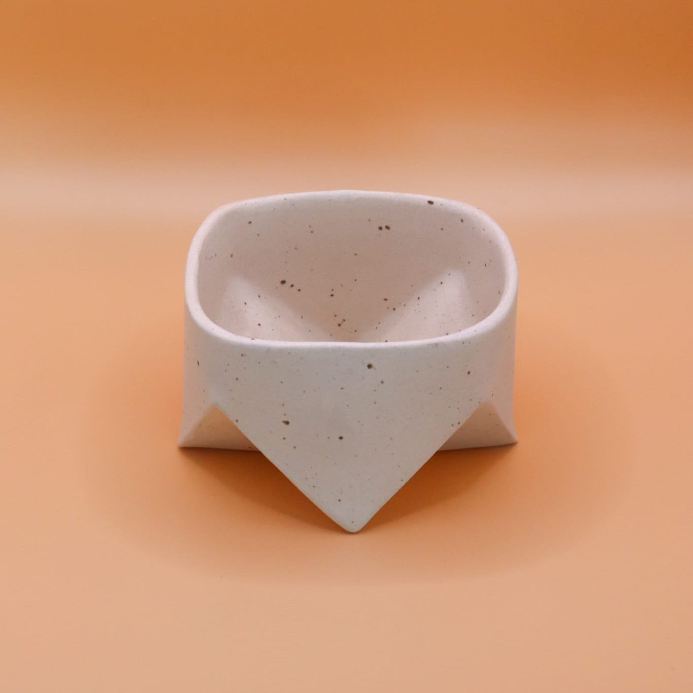 Origami Base Speckled Dish