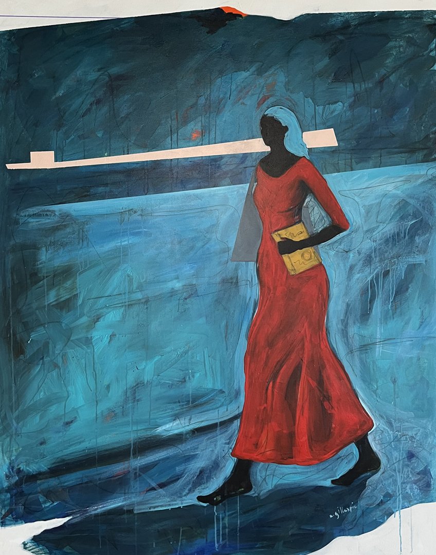 A painting by Emmanuel Gillespie