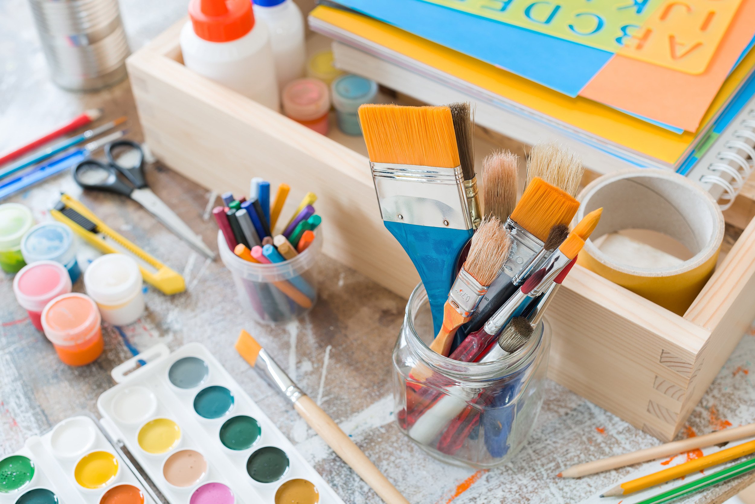 Creative Supplies for One Camper