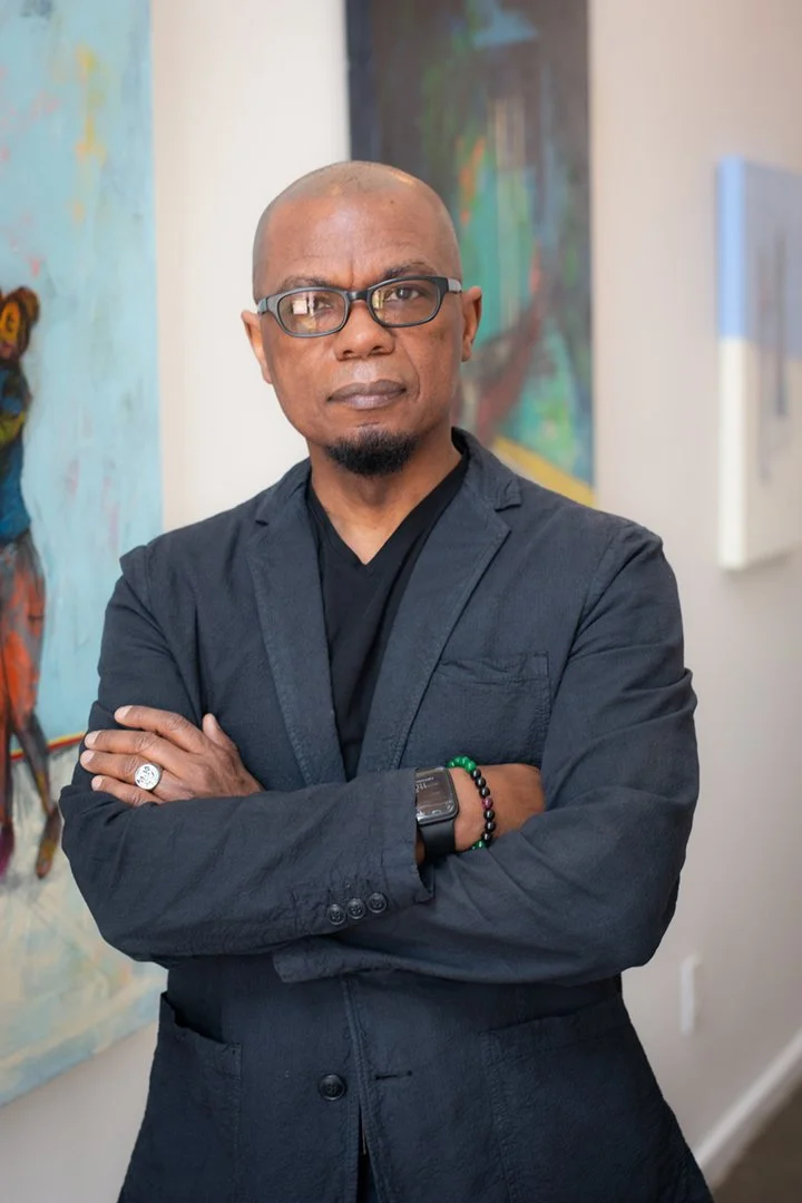 A portrait of Dallas artist, Emmanuel Gillespie.