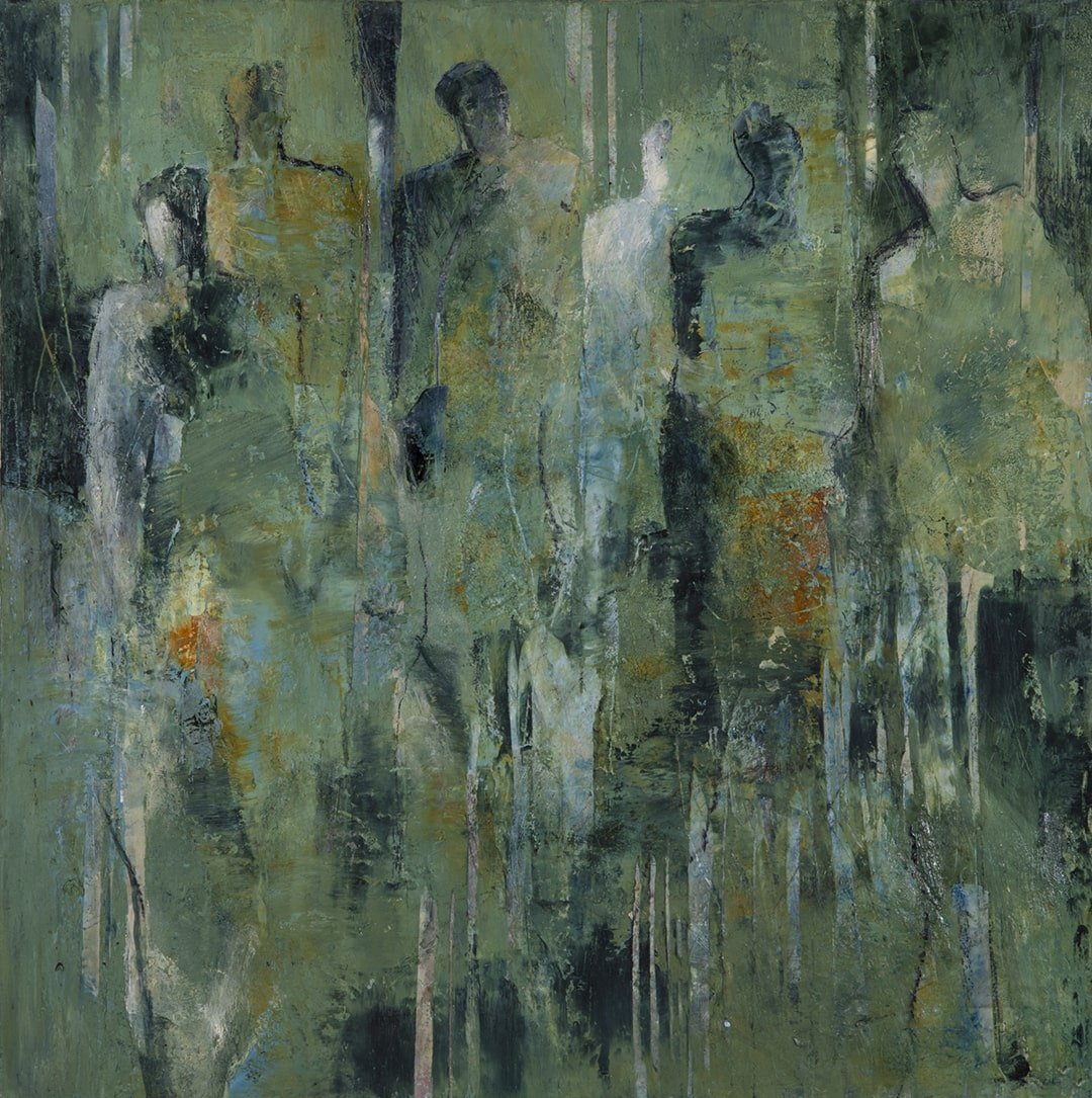 Elliott_Kathy_TheForestortheTrees_16x16 Oil Framed-min.jpg