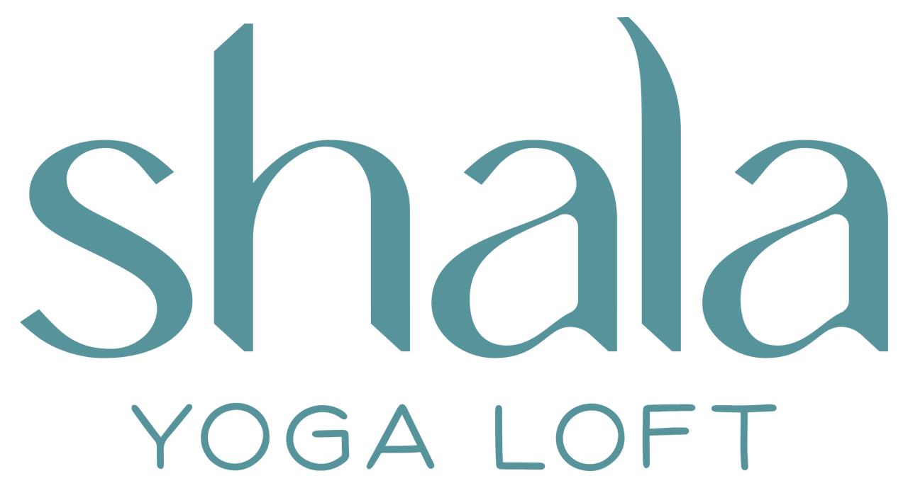 The Shala Yoga Loft logo.