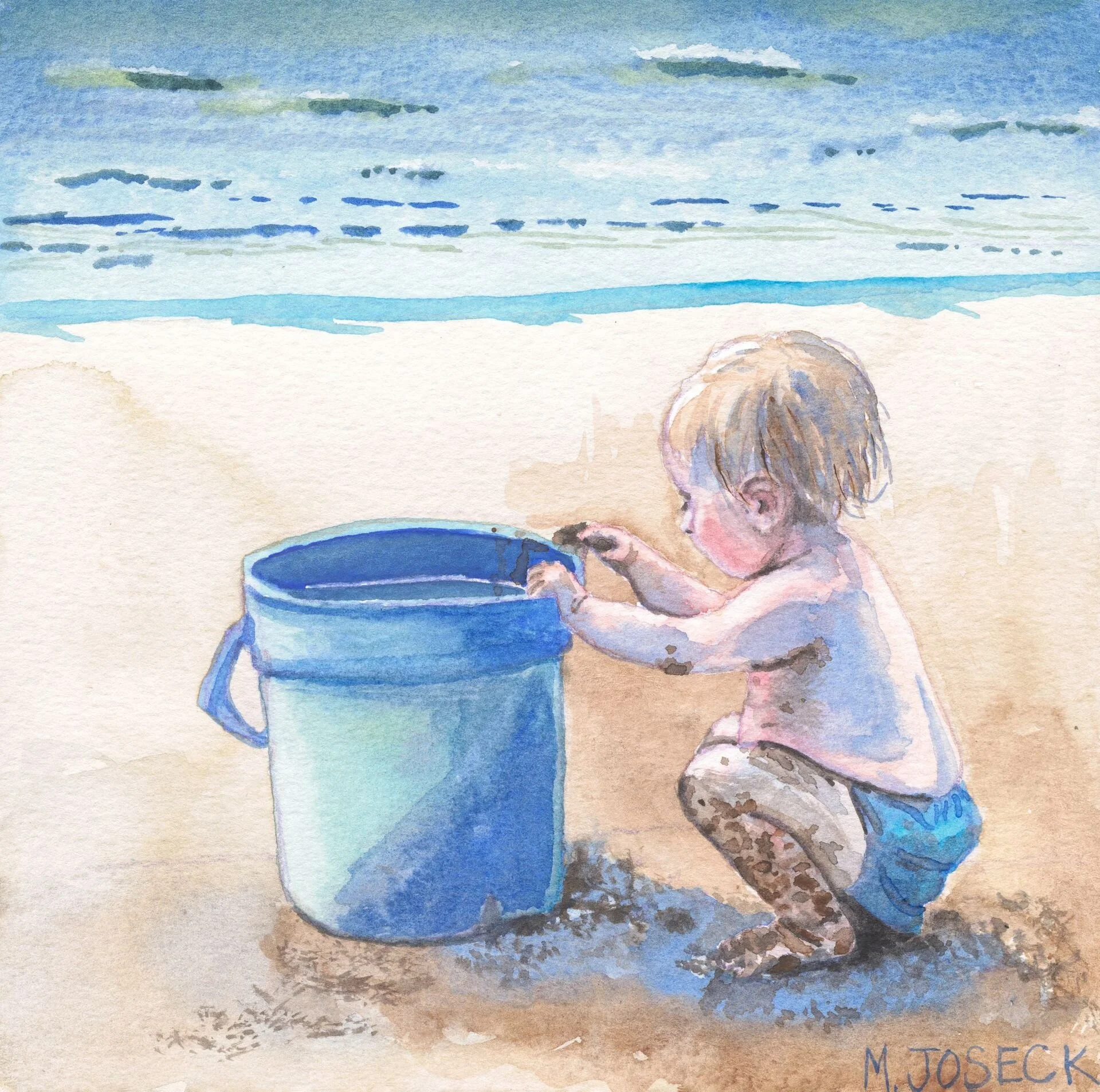 Bucket at the Beach
