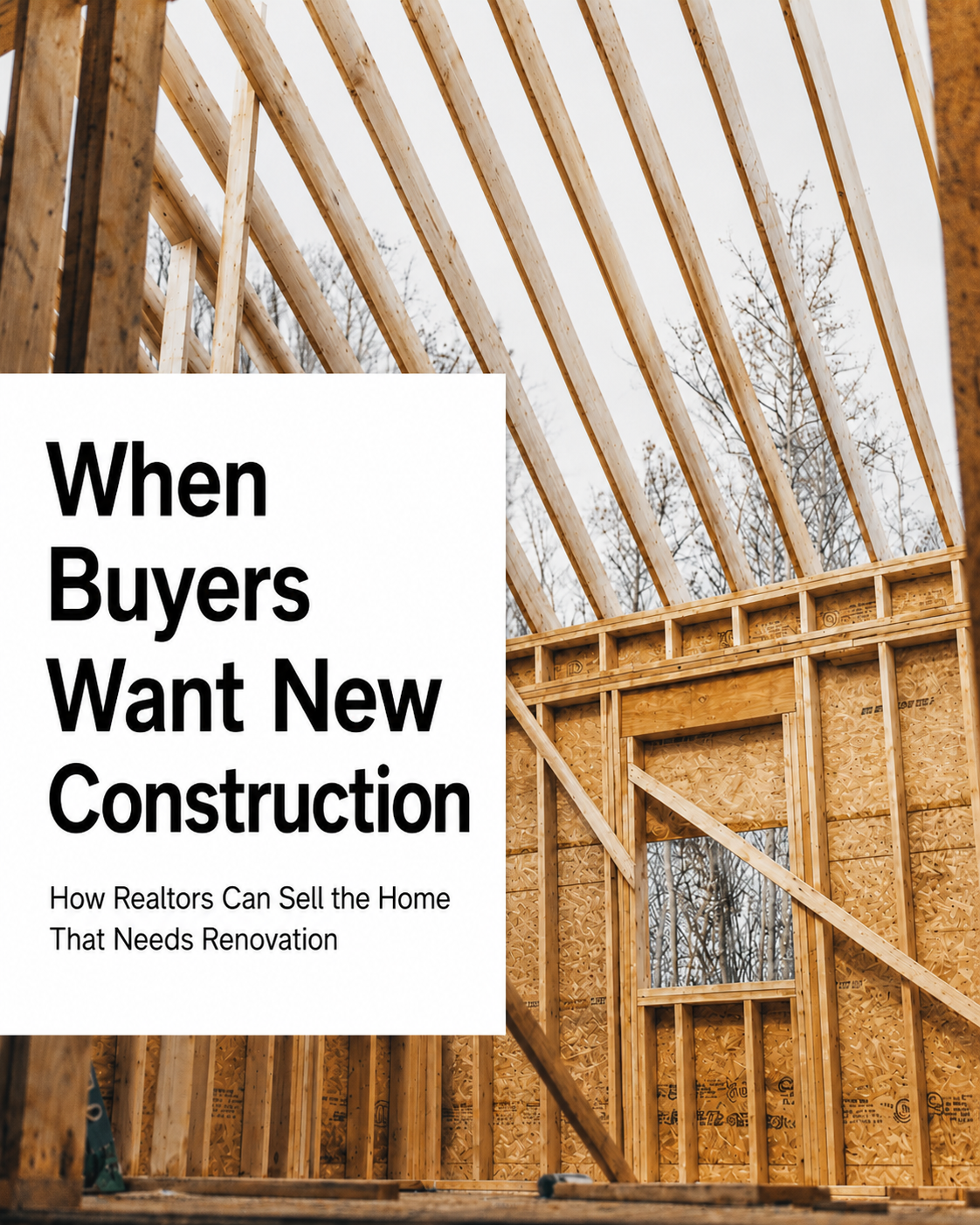 When Buyers Want New Construction: How Realtors Can Sell the Home That Needs Renovation