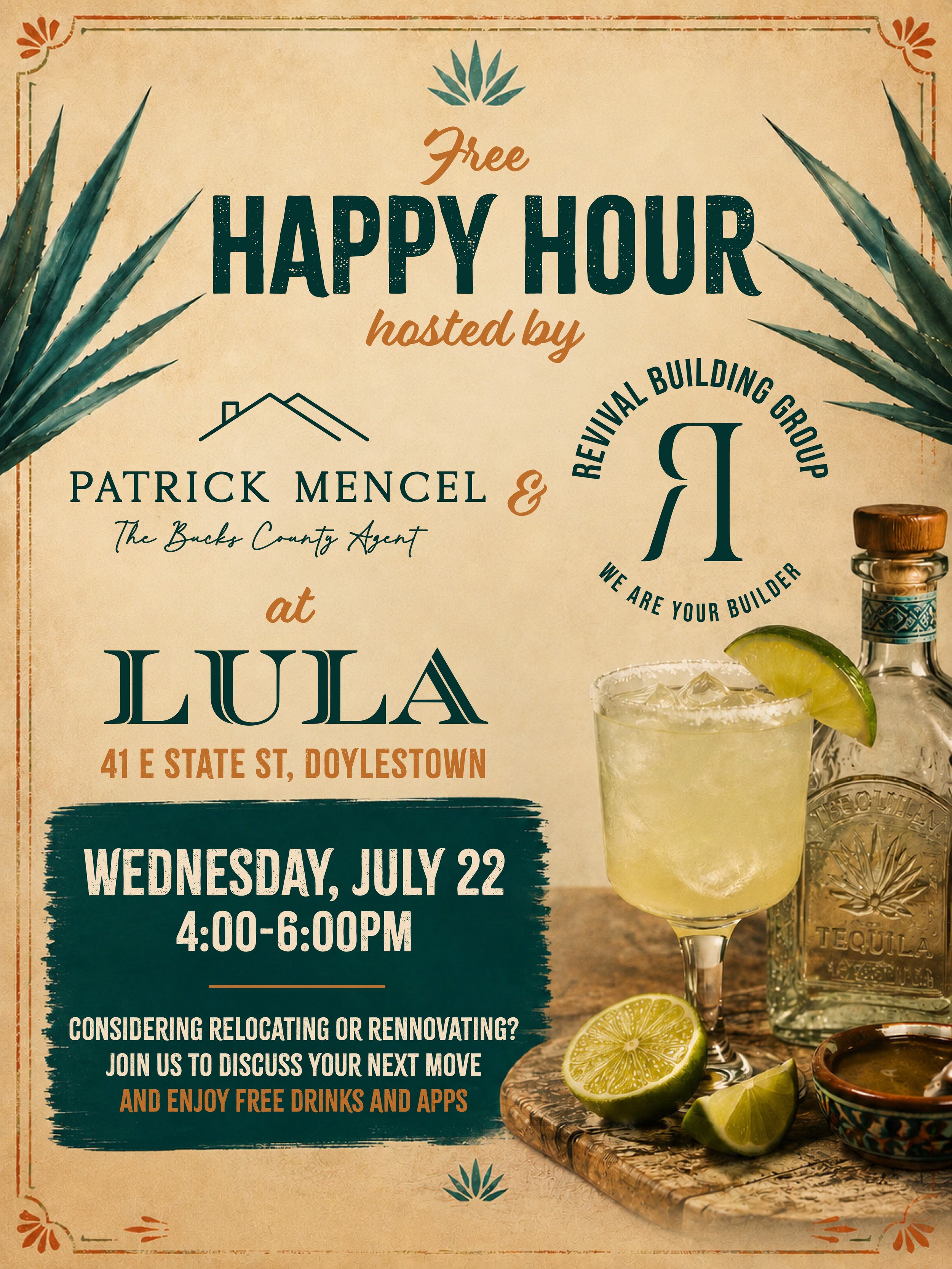 Join Us for a Bucks County Homes &amp; Building Happy Hour