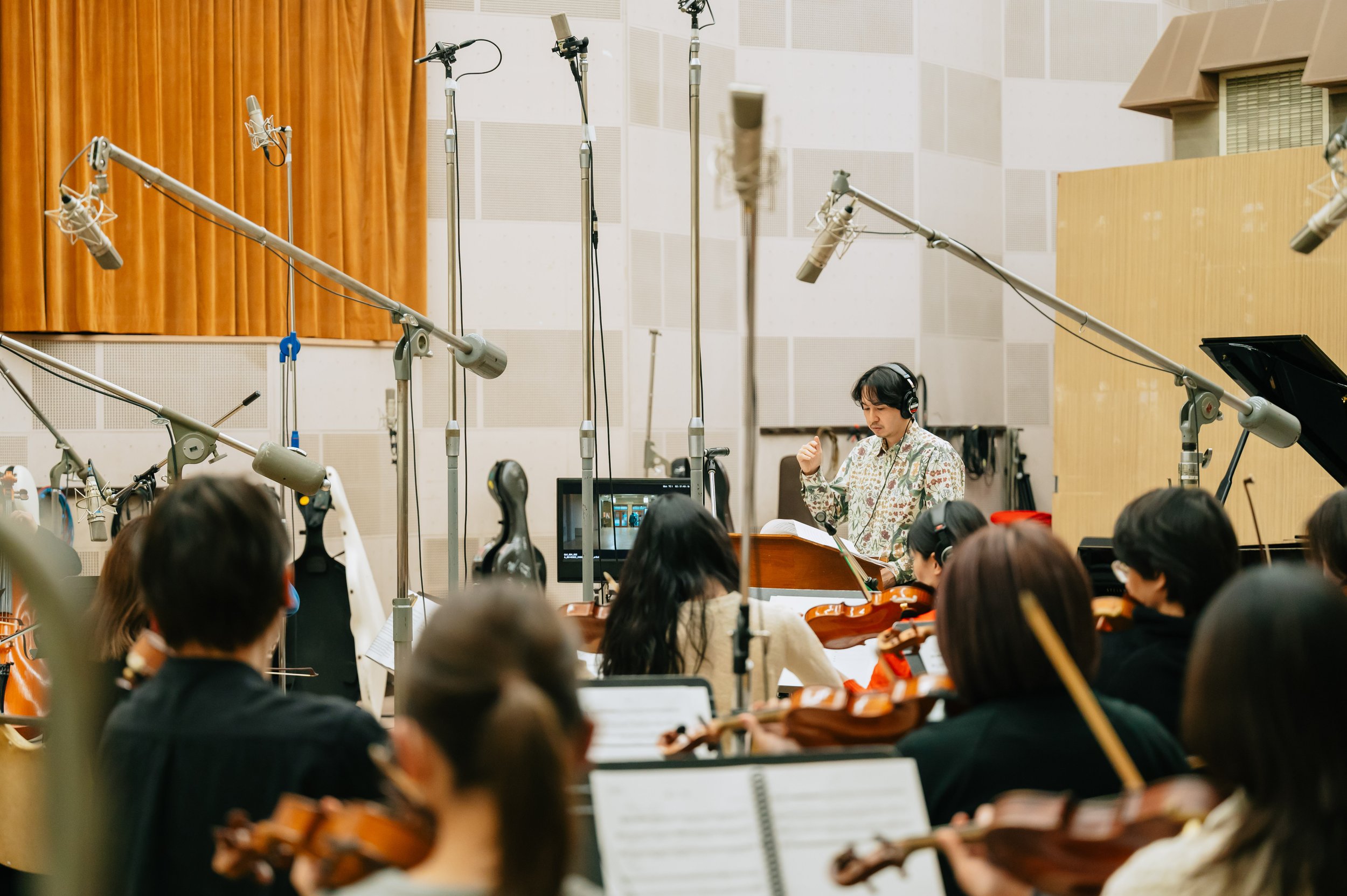 Recording Session for the film "Kokuho"