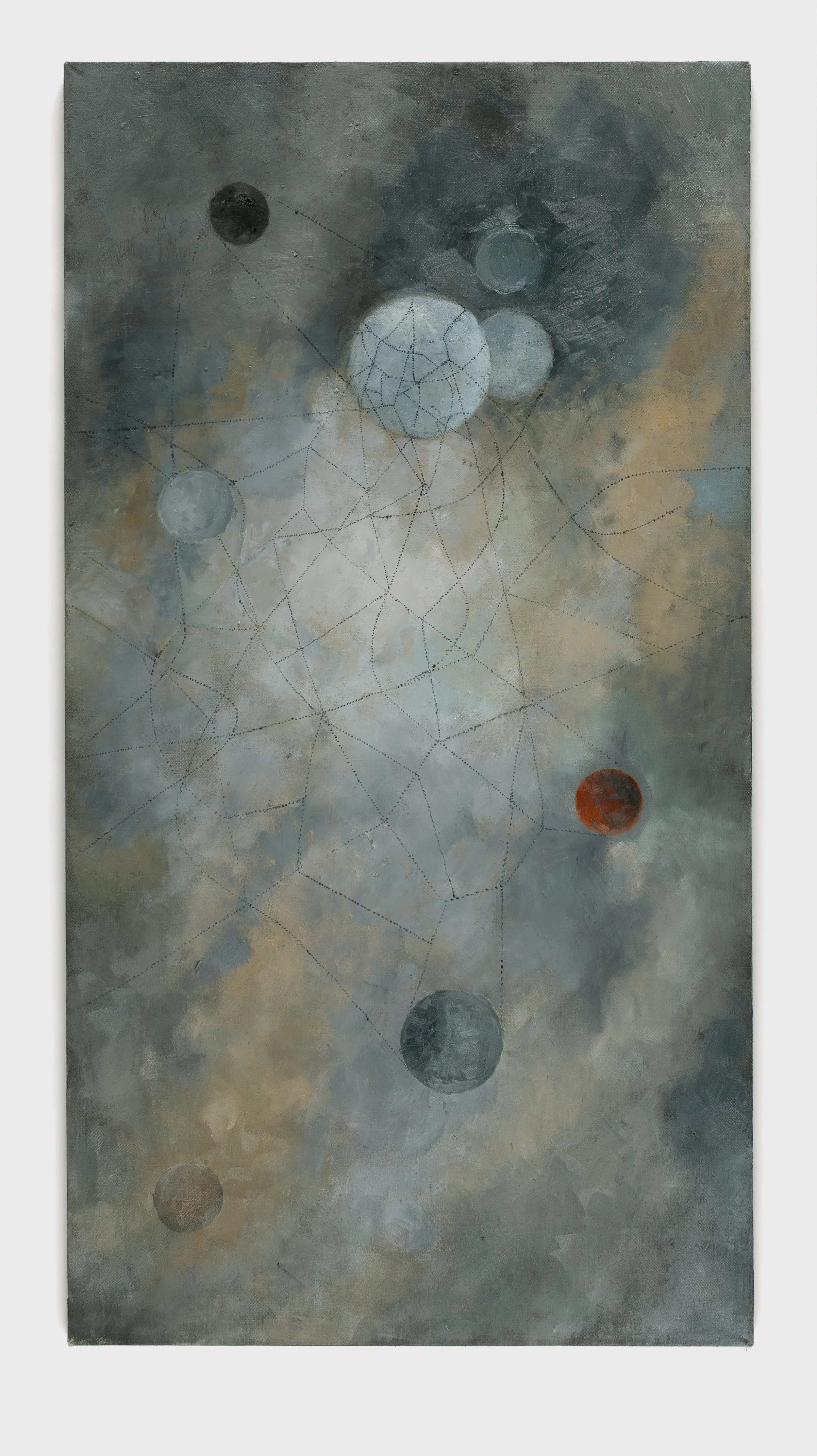 Connections I, Oil on Linen, 56 x 30 in., 2024