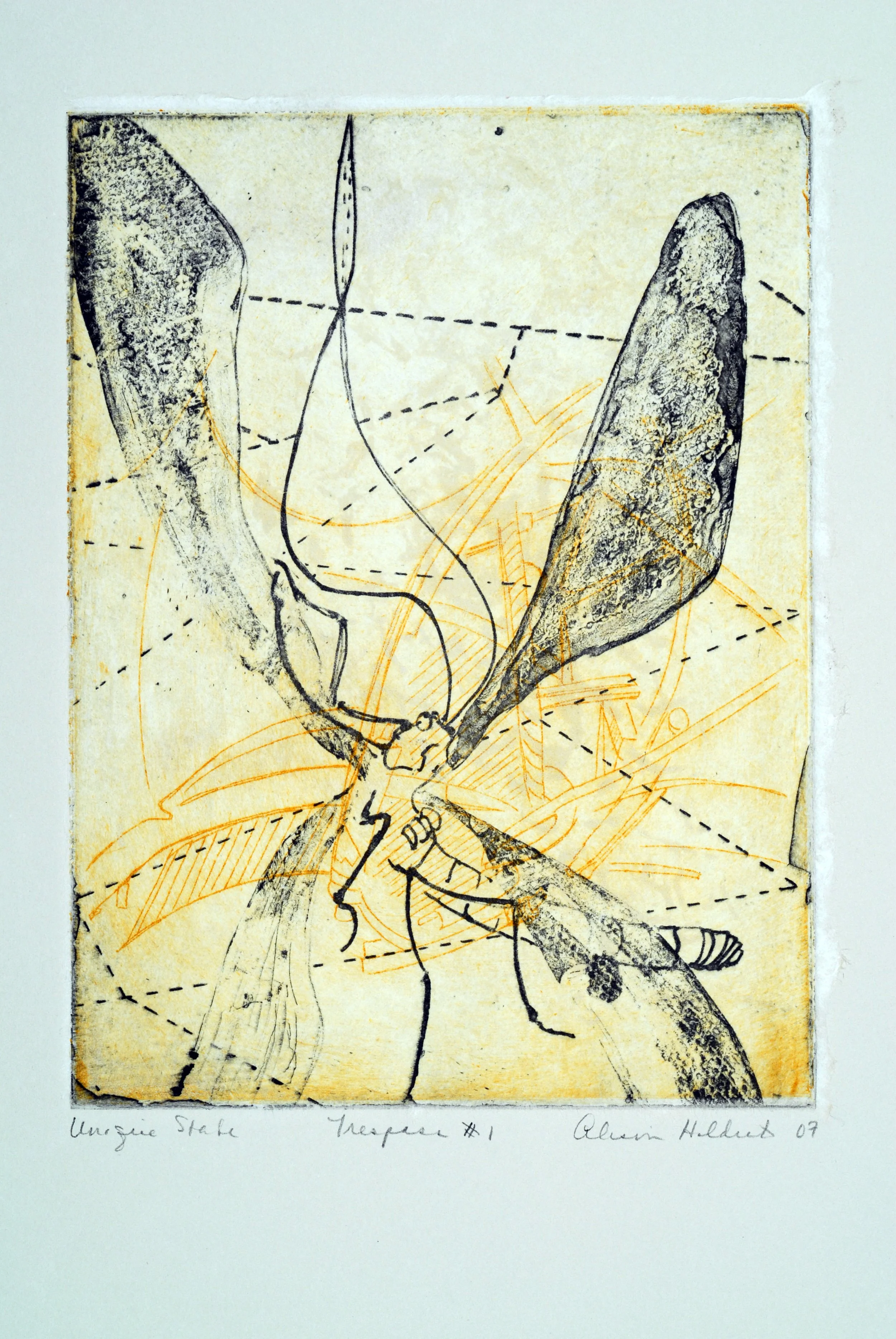 0013 Trespass, 8x6", 2007