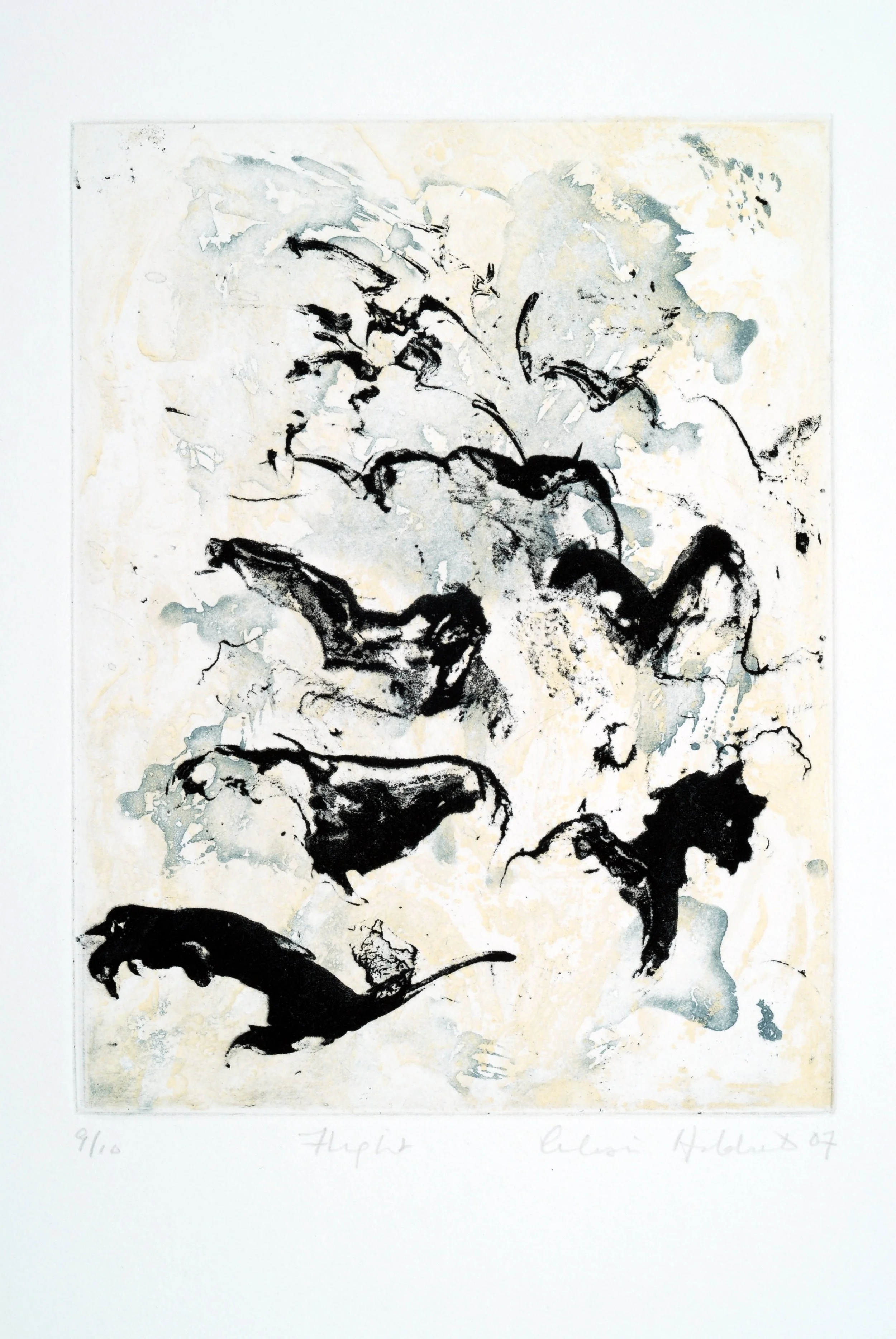 0014 Flight, 8x6", 2007