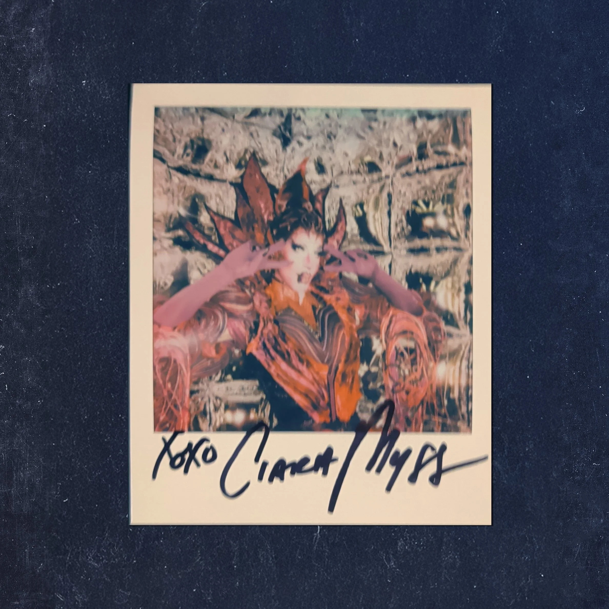 Ooze Signed Polaroid