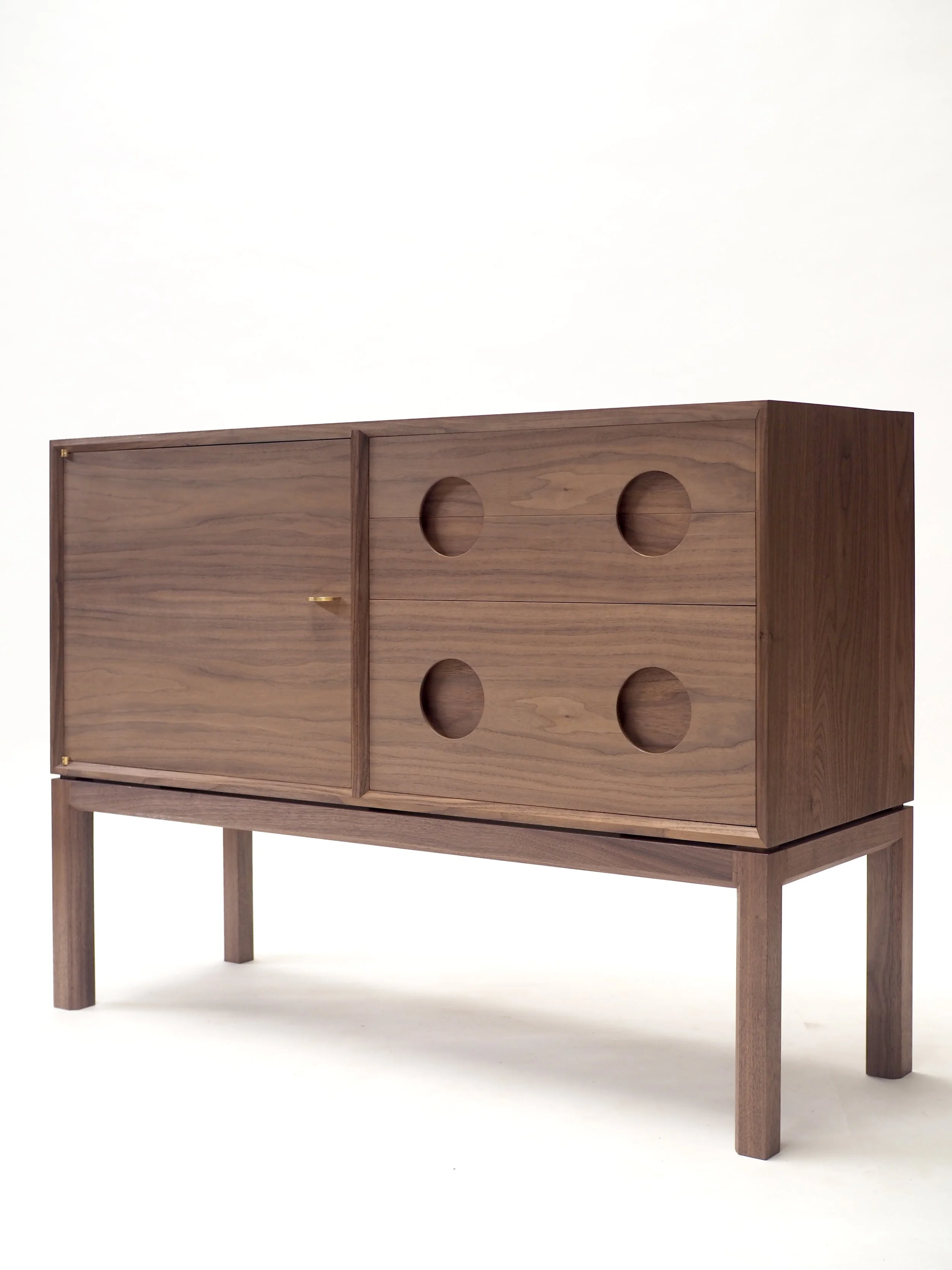 A Cabinet made from black ameican walnut