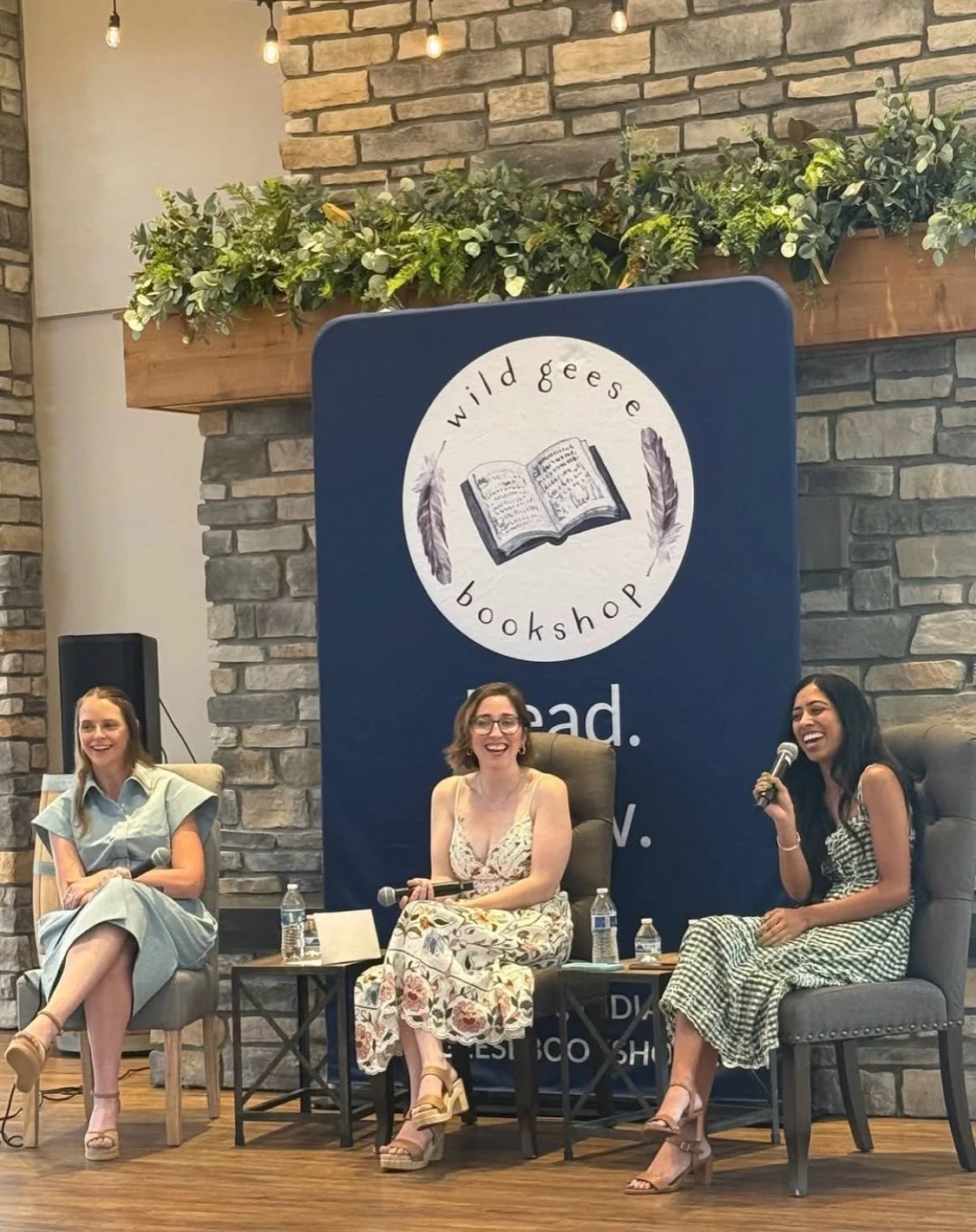 I will never get over this!!! Thank you @wildgeesebookshop for hiring Rufus the bagpiper for our event!! 

I could not have had more fun! Wild Geese has such a beautiful community of book lovers and it was an absolute joy to be back to celebrate both