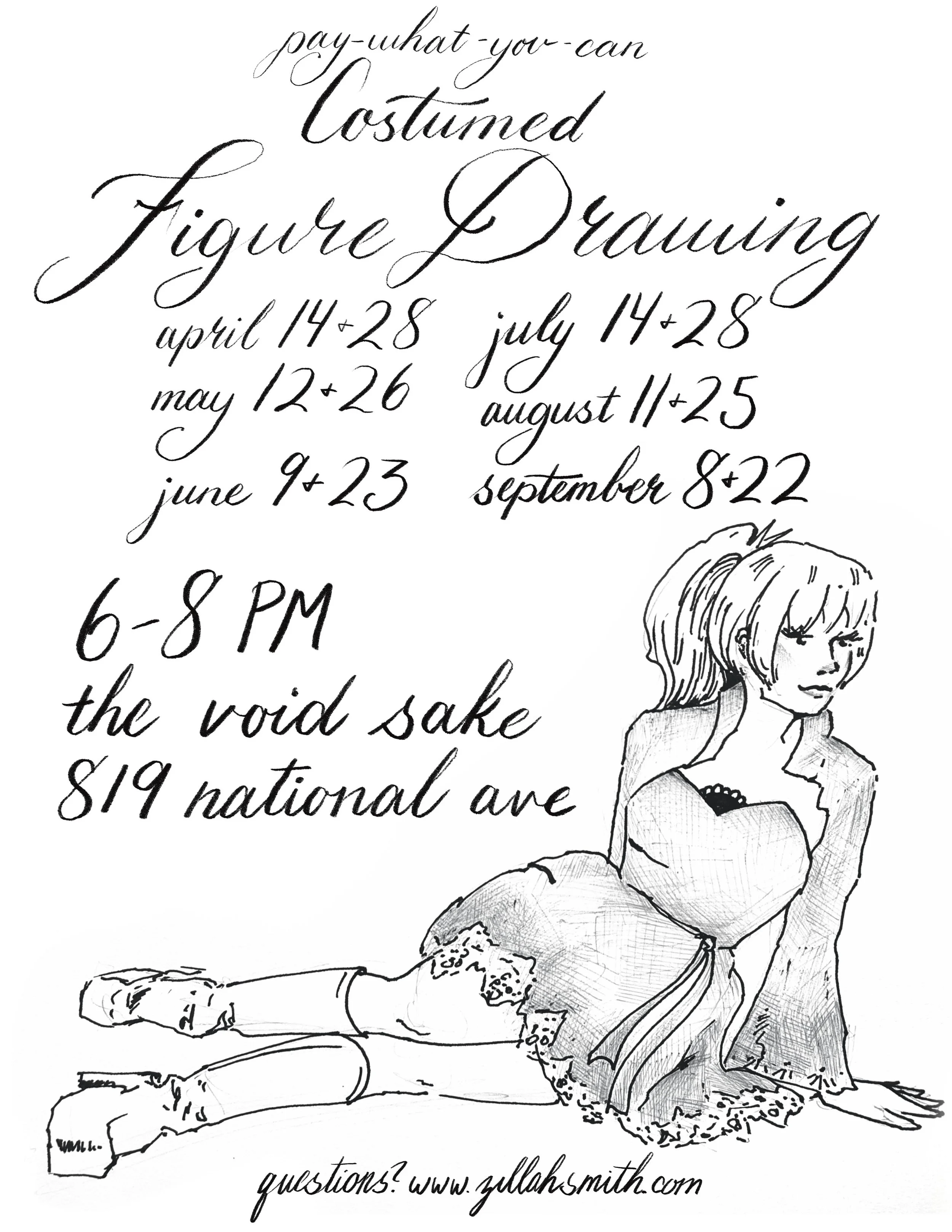 Costumed Figure Drawing