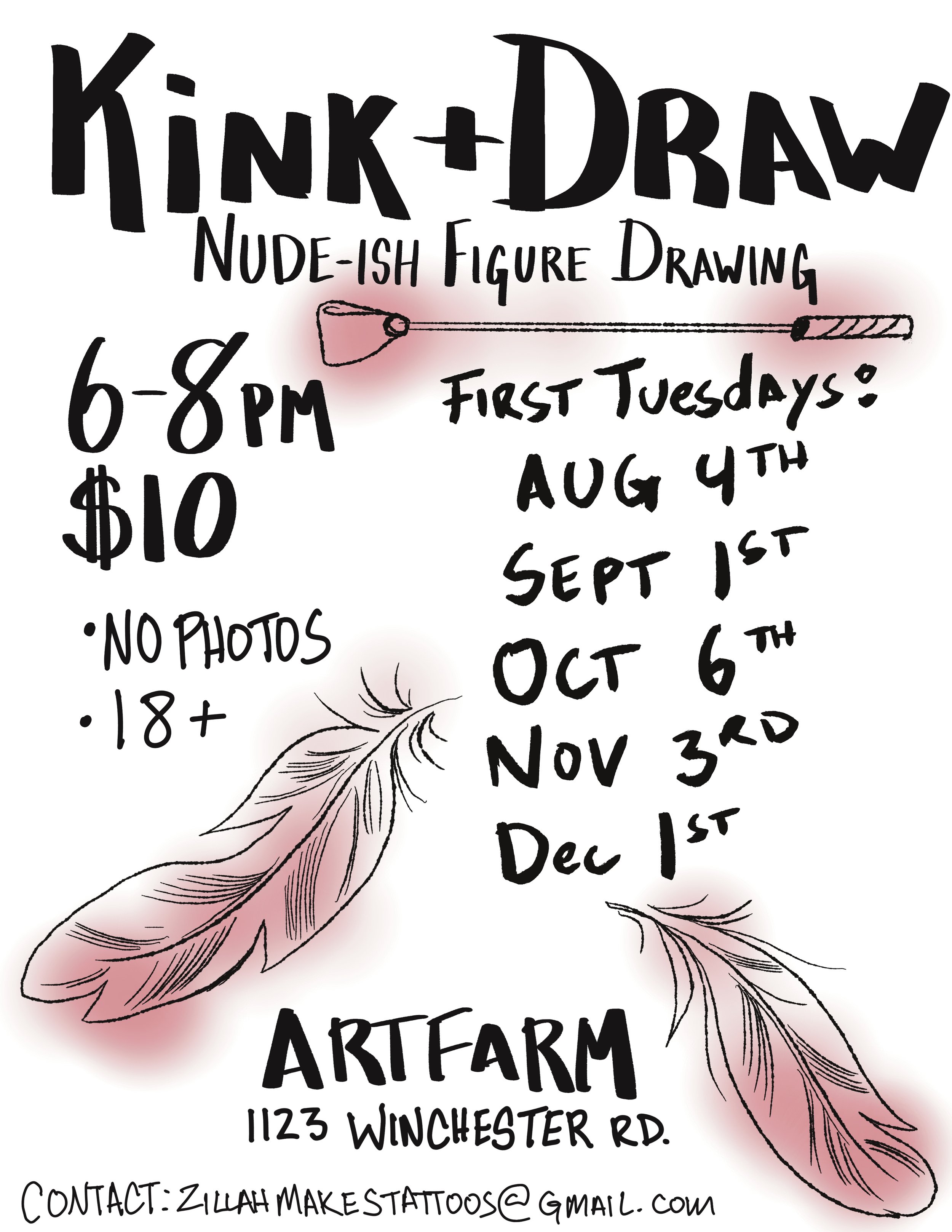 Kink & Draw: Nude-ish Figure Drawing