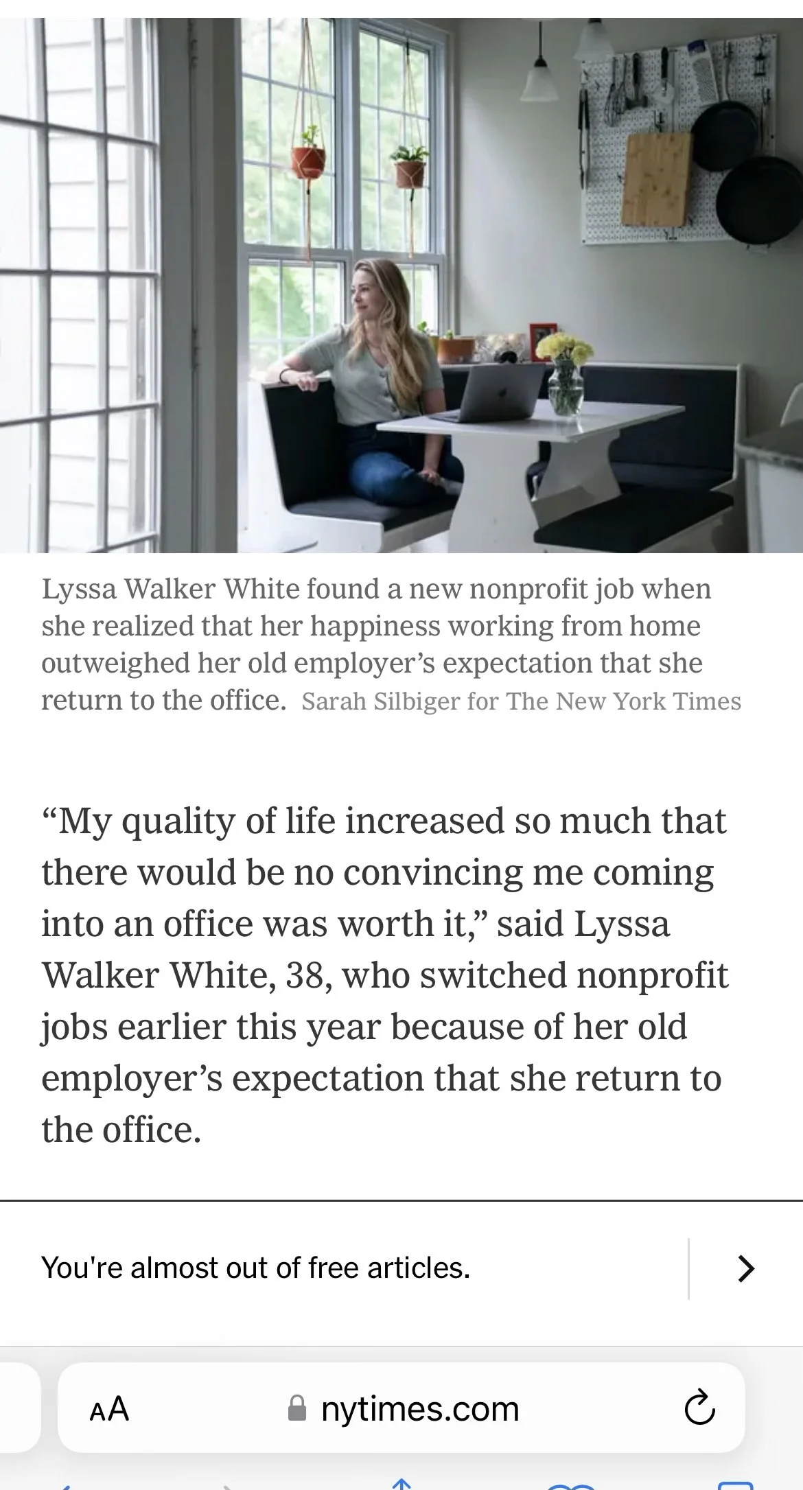 Featured in the New York Times, Unqualified for Television