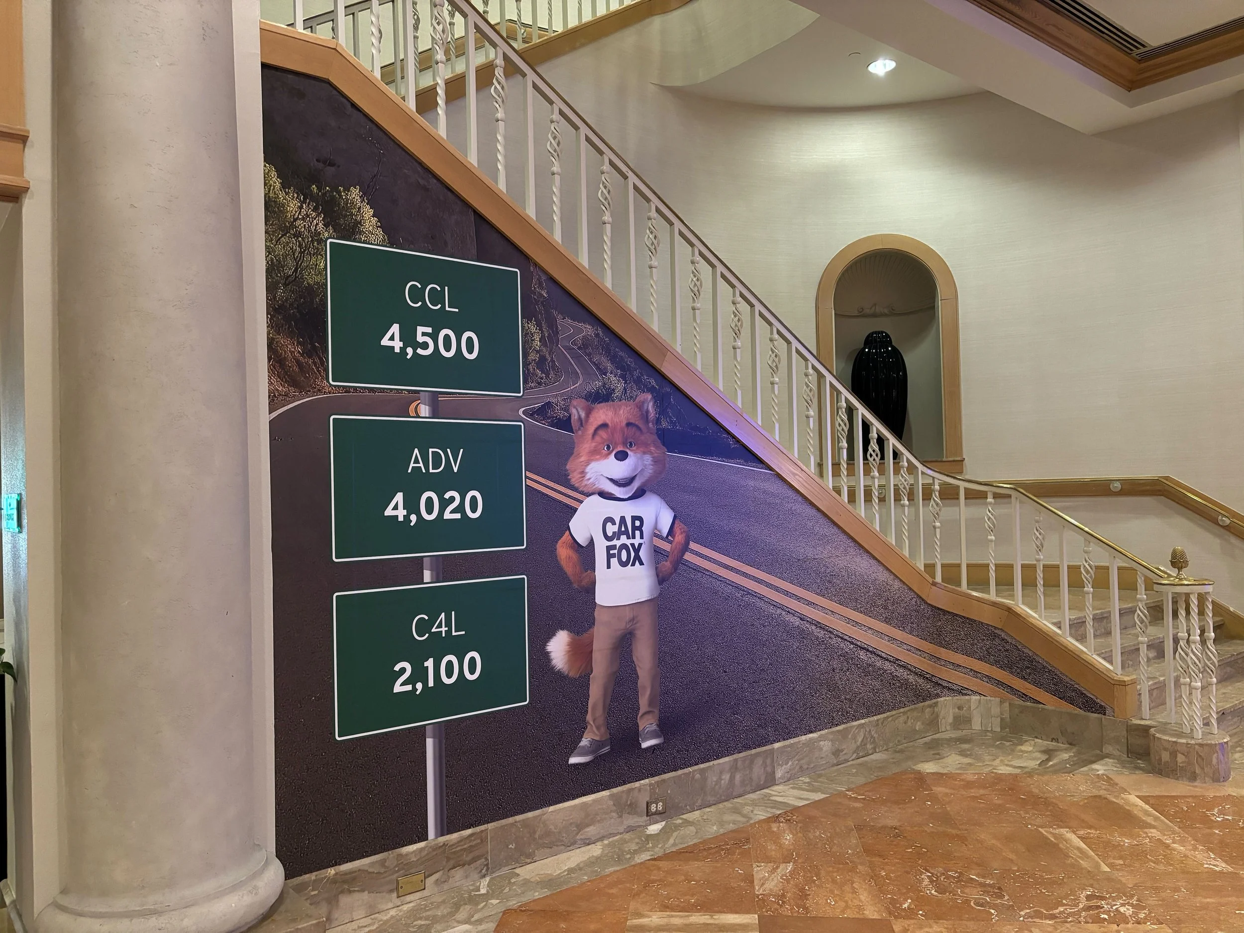 Staircase wrap