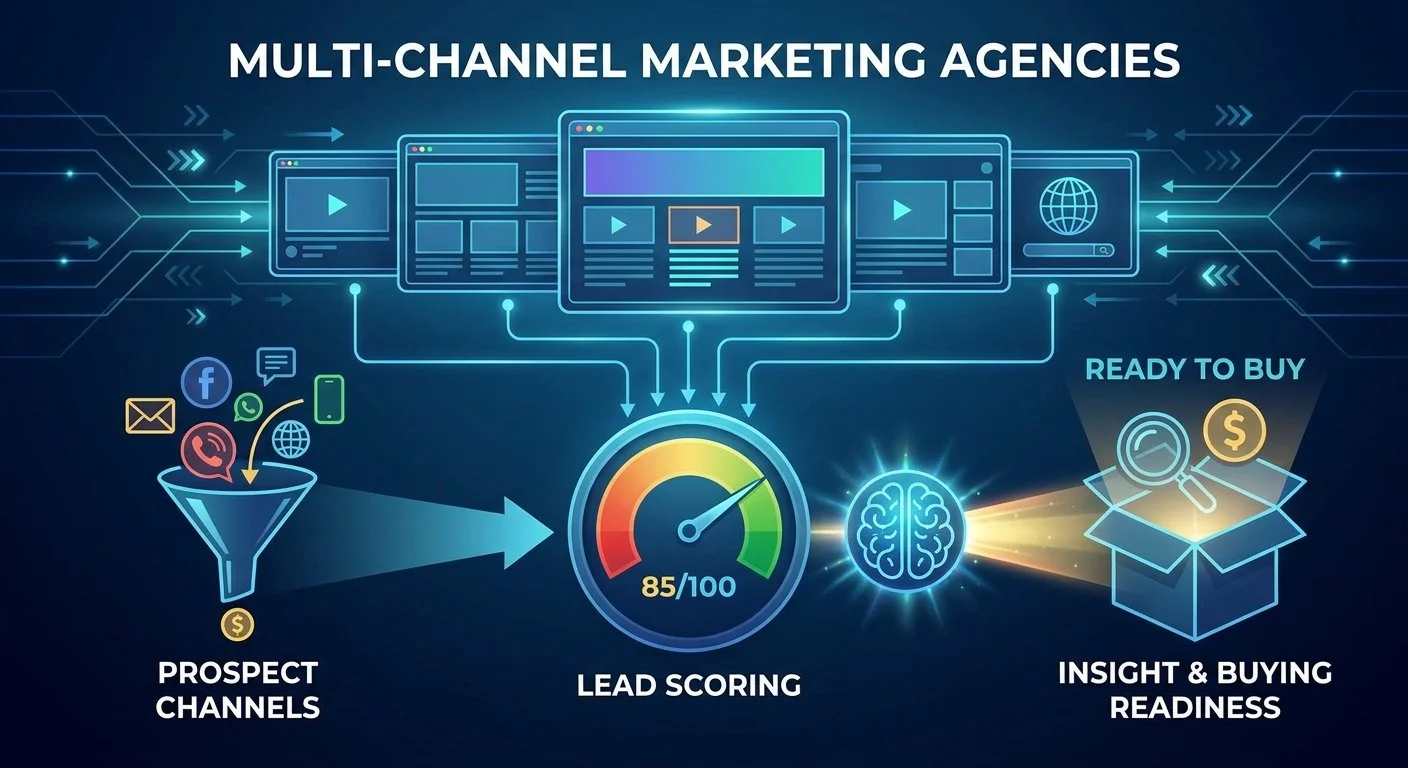How Multi-Channel Marketing Agencies Use Lead Scoring to Spot Ready Buyers