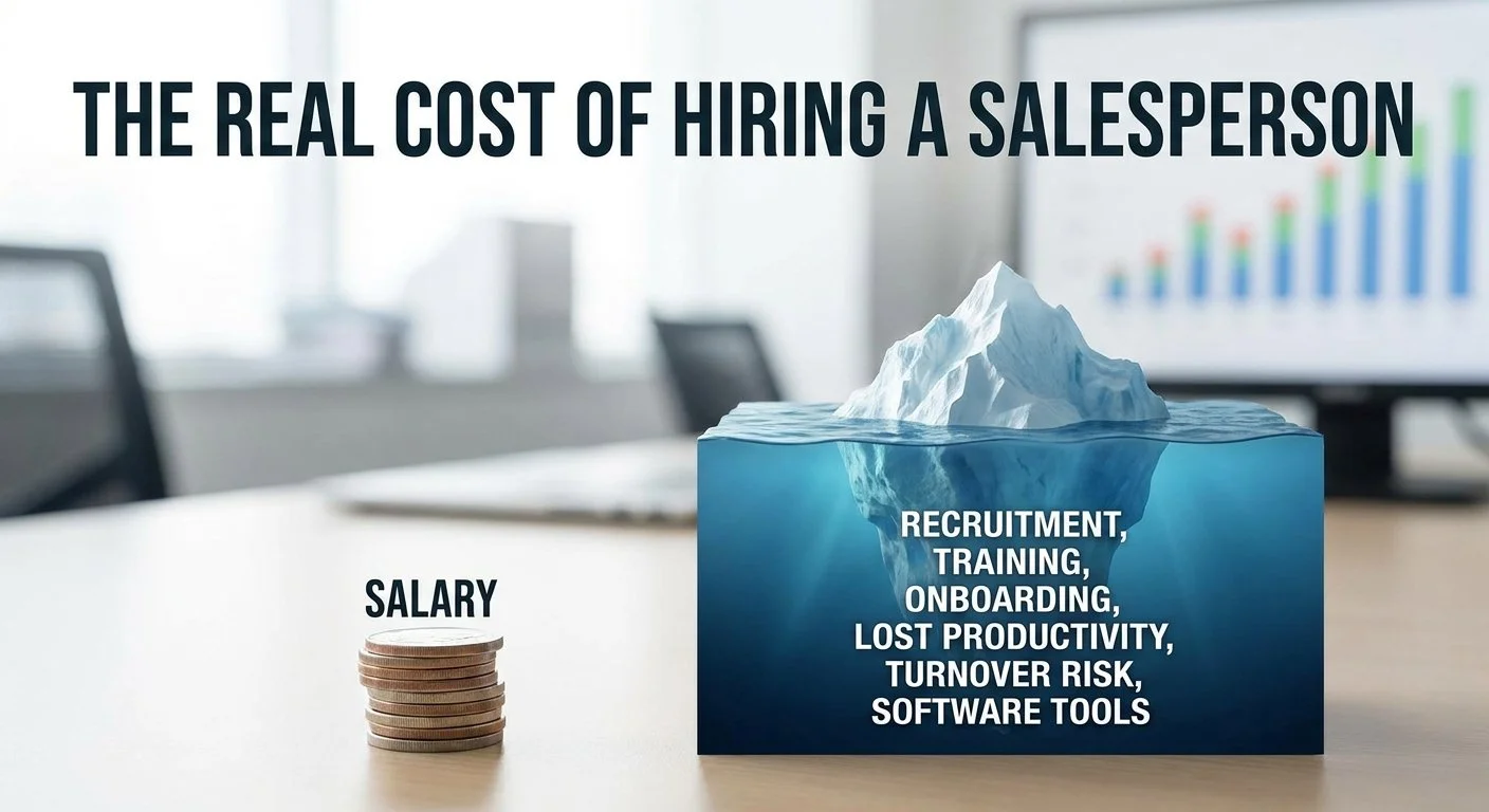Up to 2x Salary: The Real Cost Of A Salesperson