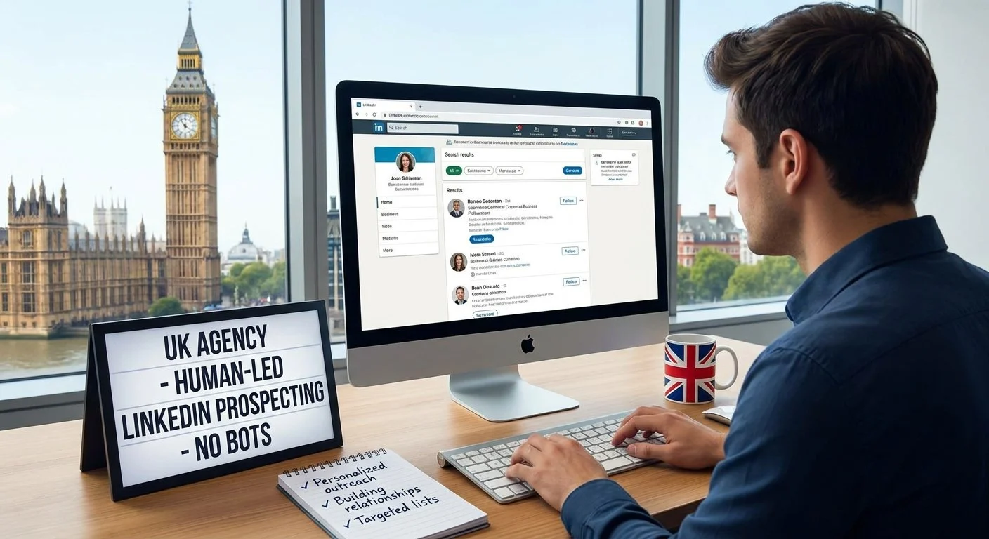 How Can I Find a UK-Based Agency Specializing in Non-Automated LinkedIn Lead Generation?