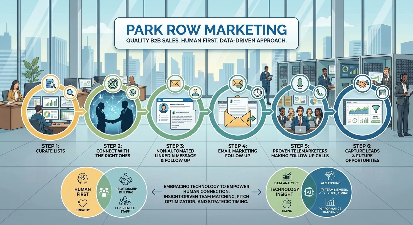 What Is Park Row Marketing's Approach to Telemarketing?