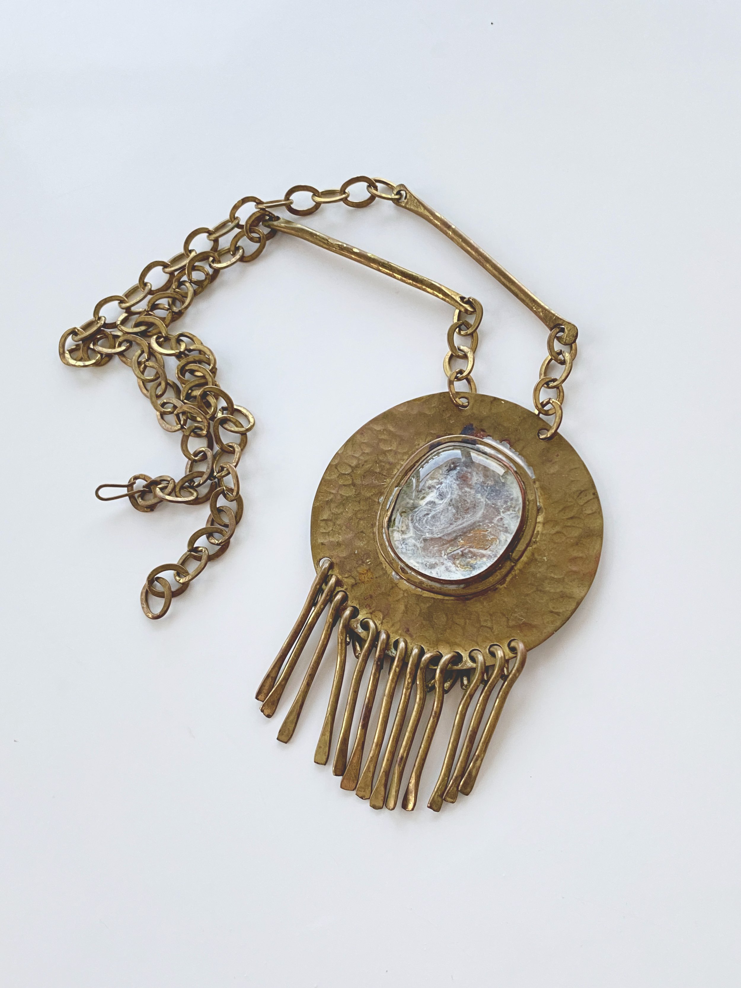 0058 • Rafael 1970's Brass Pendant Necklace (1).jpeg