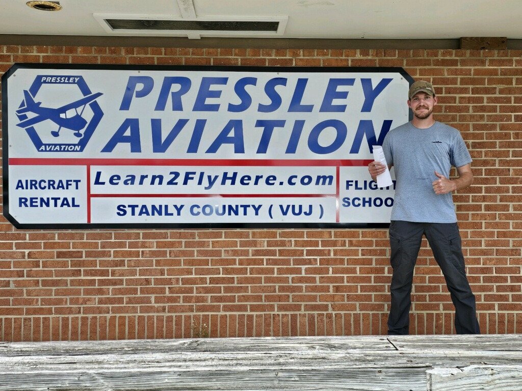 Congratulations to Sean Leist for passing the Commercial Pilot checkride! 🎉✈️ We&rsquo;re incredibly proud of your hard work, determination, and commitment. Sean even went the extra mile by staying in a camper to complete his training. Your dedicati