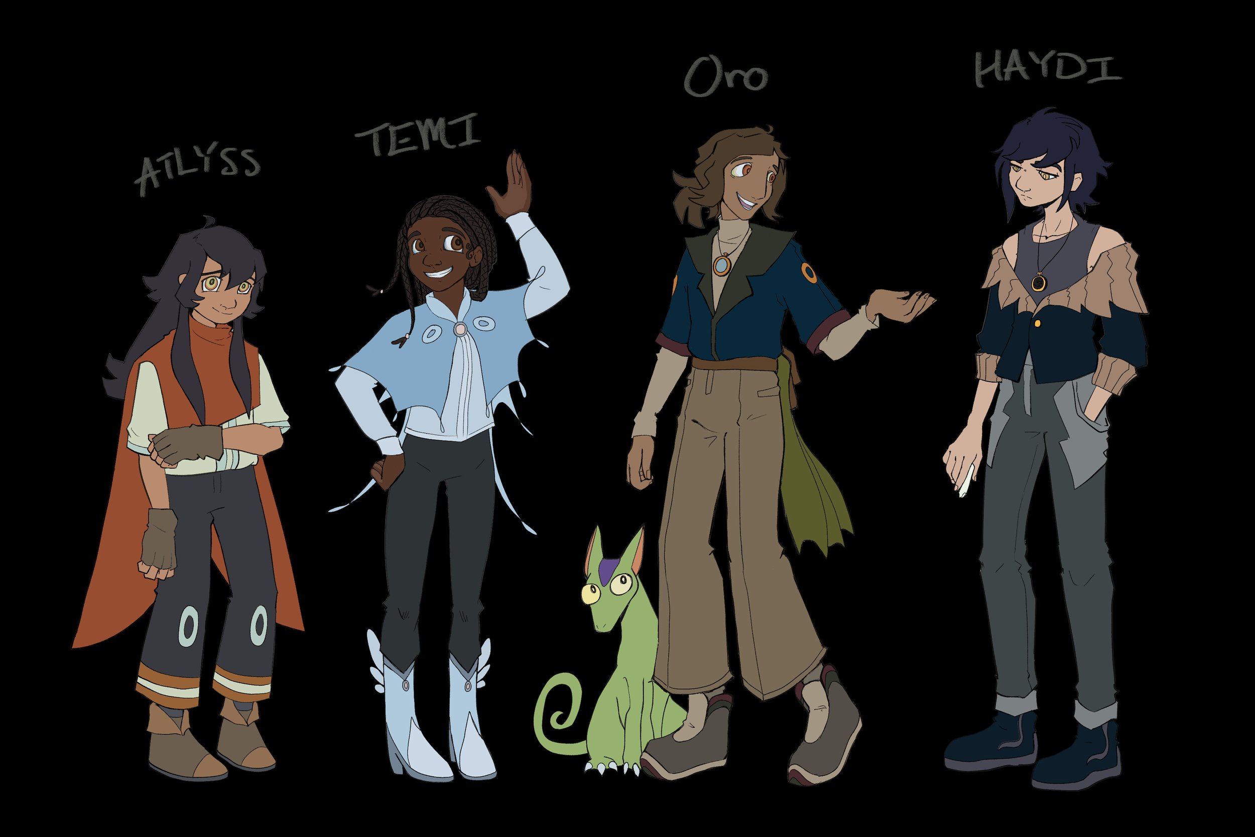 Season of Machines Character Designs