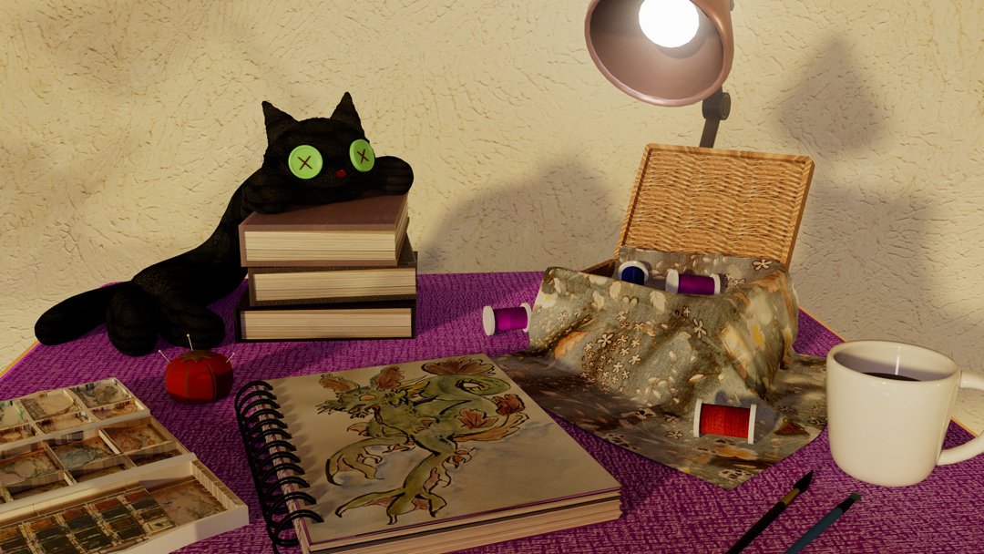 3D Modelled Still Life