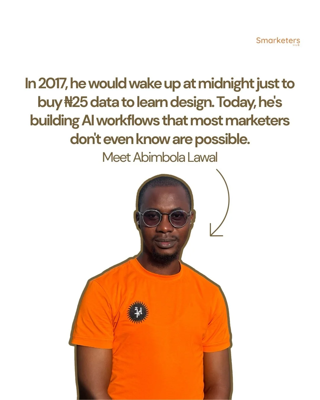 Meet Abimbola Lawal. 

He shared how he struggled to buy data to learn design in his early career, moved into social media, and is now building a career in SEO content writing. 

Read the full story on our blog or check our YouTube channel to watch t