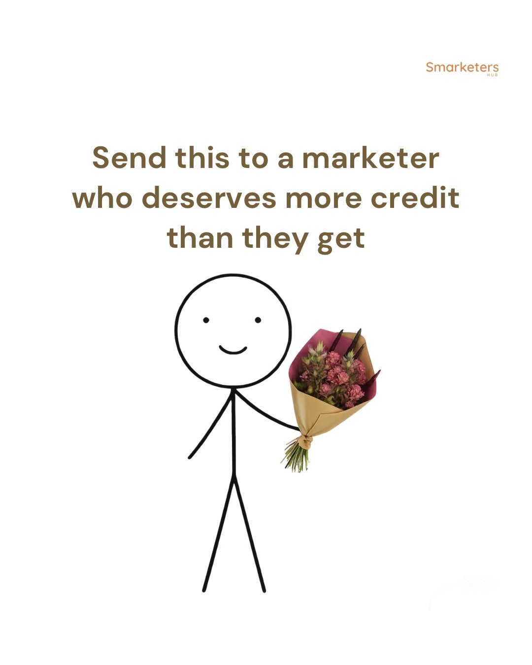 Send it to that marketer who needs this! 🧡

You can save this for yourself, you&rsquo;re doing so well.