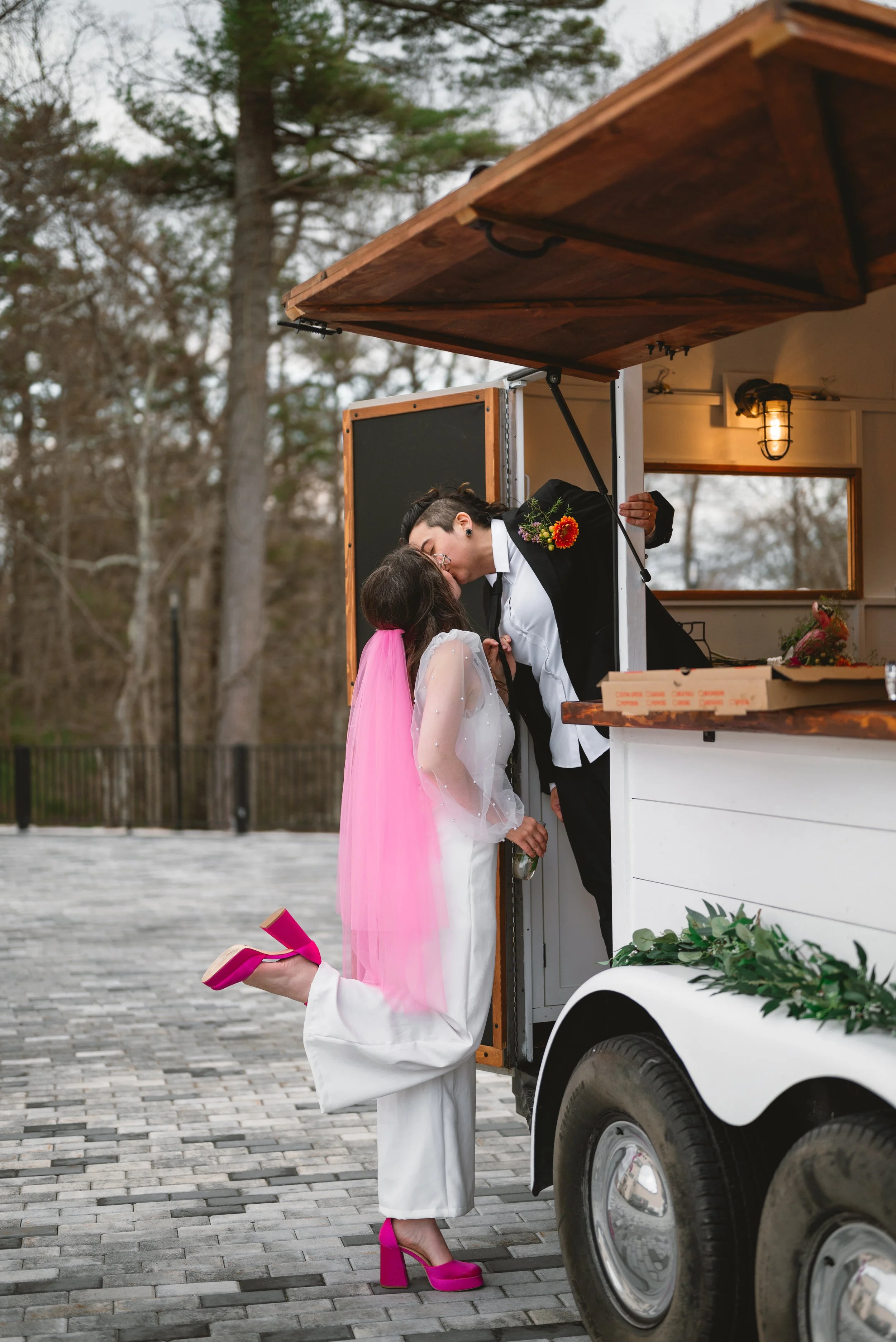 LGBTQ+  Wedding Photographer at Leisure Lake in Scotrun PA. LGBTQ+ Pocono Wedding Photography in Swiftwater PA 