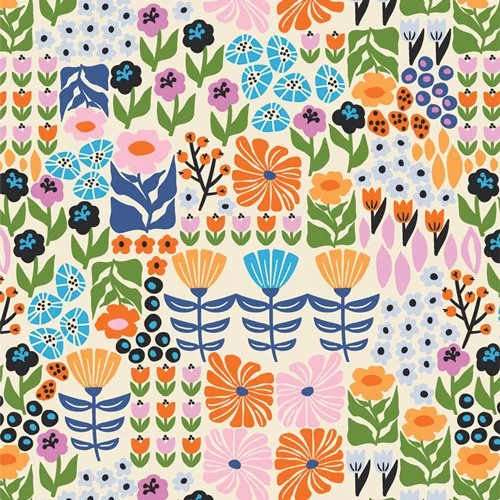 Art Gallery Fabrics The Cur8tor: Modernista - Petal Patchwork