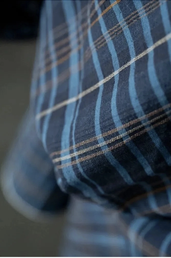 Merchant and Mills Blyth Check Jacquard Cotton
