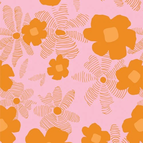 Art Gallery Fabrics The Cur8tor: Modernista - Asphodel Delight