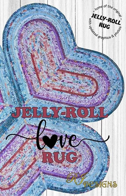 Jelly Roll Love Rug Project