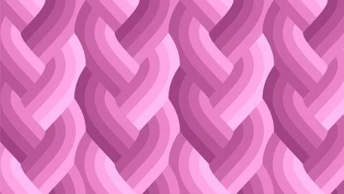 MODA Fabrics Echo Braid - Dark Pink