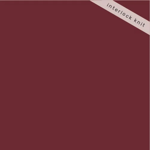 Birch Organics Solid Interlock Knits - Mulberry