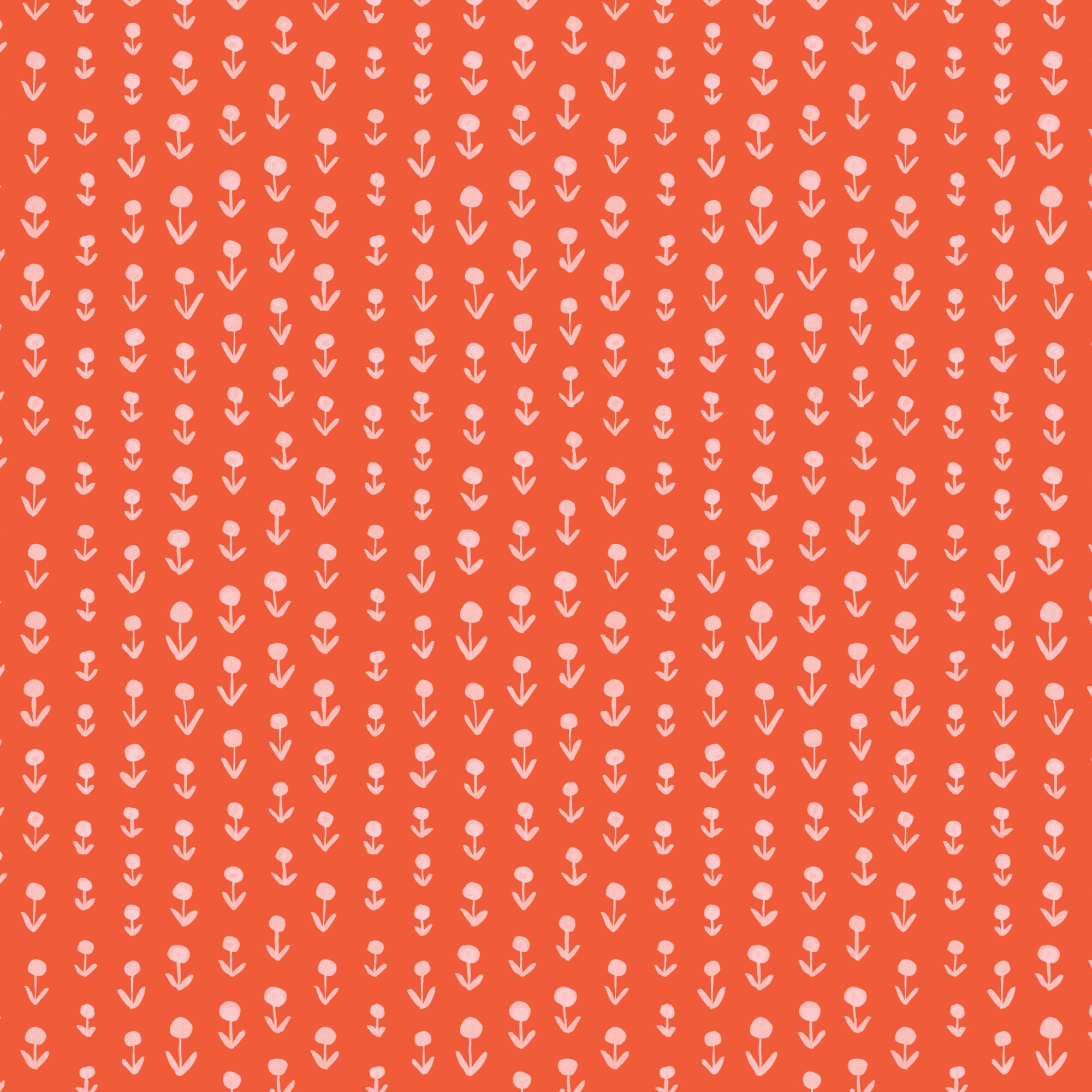 Cloud 9 House Mouse - Ditsy - Red