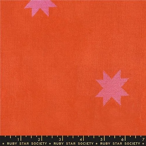 Ruby Star Society Warp + Weft Mystic Fable - Quilt Star Red