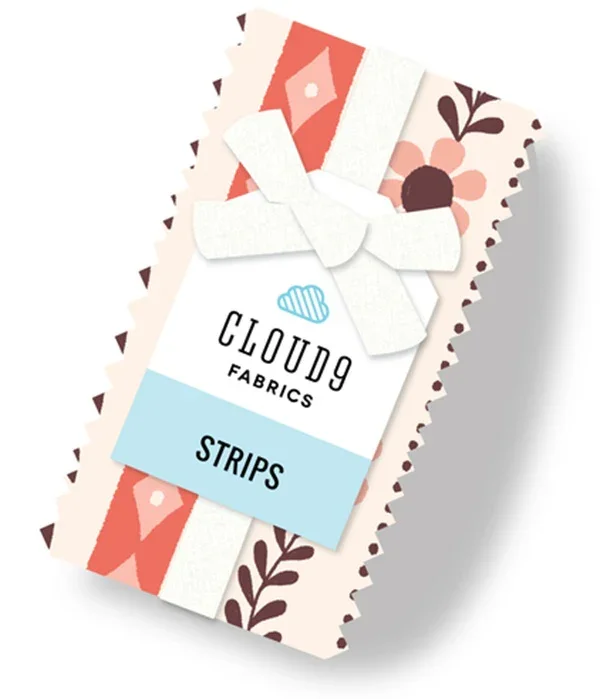Cloud 9 Cottage Blooms 2.5" Strips