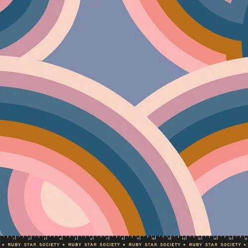Ruby Star Society Poolside Too - Pale Twilight Rayon